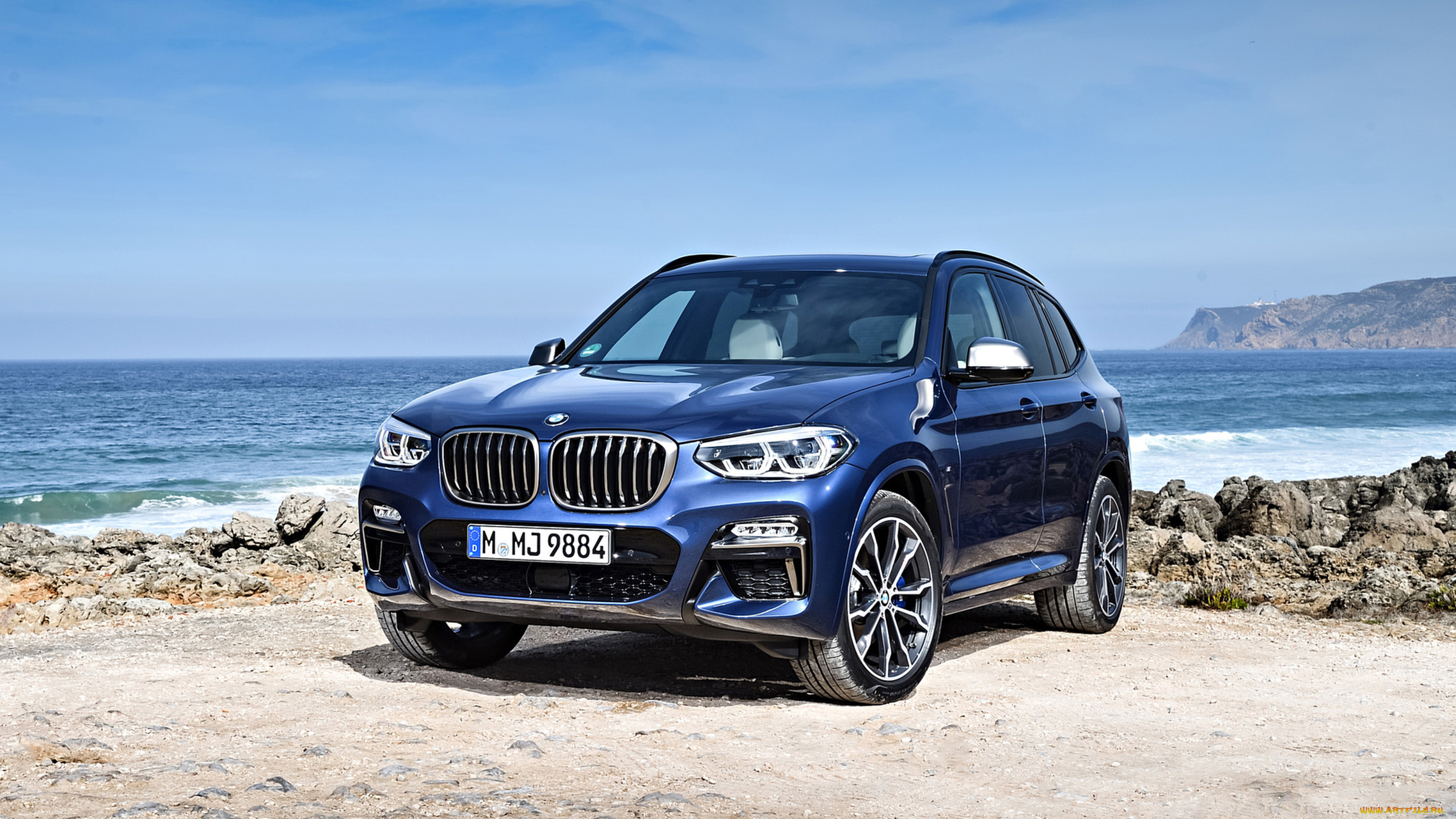 bmw, x3, m40i, 2018, автомобили, bmw, blue, 2018, x3, m40i