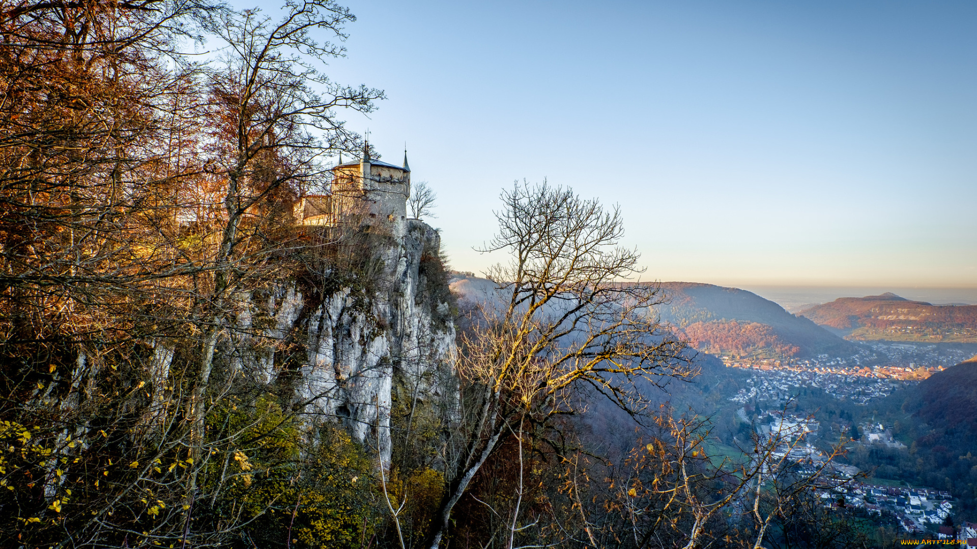 города, -, пейзажи, простор