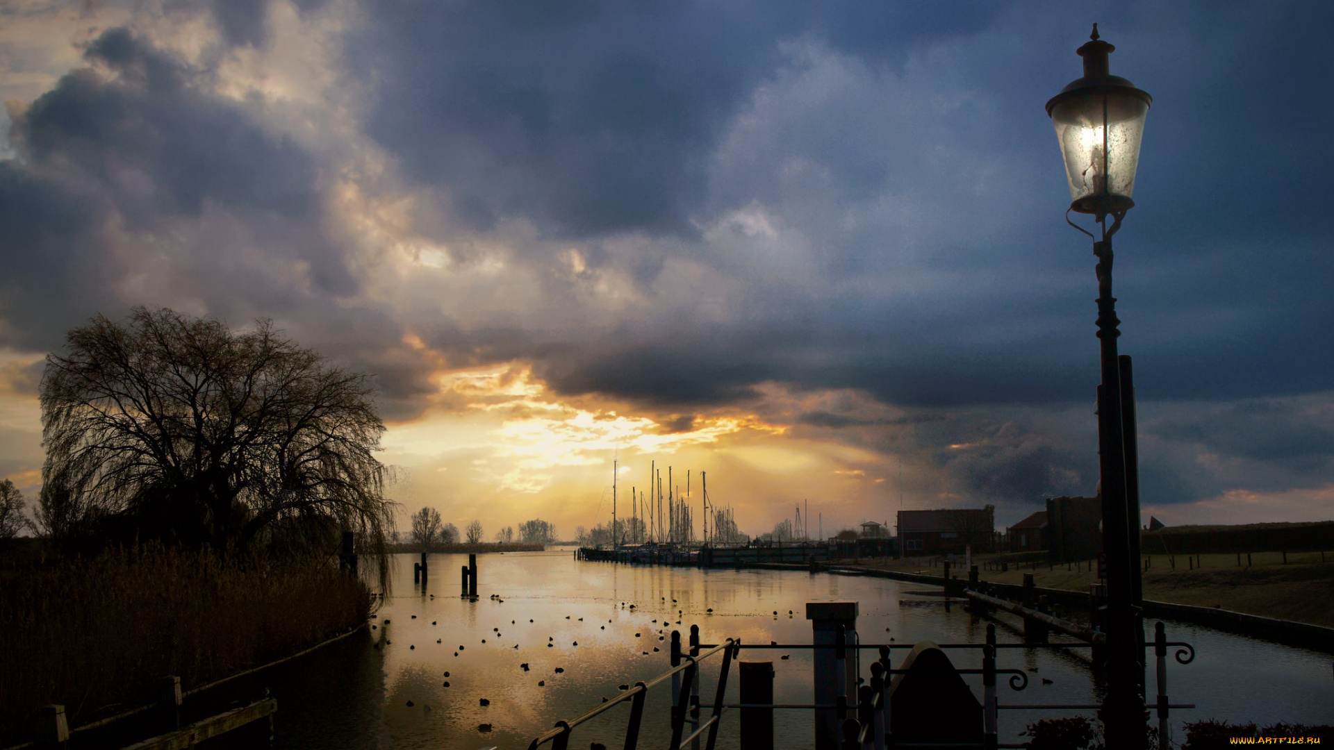 города, -, пейзажи, простор