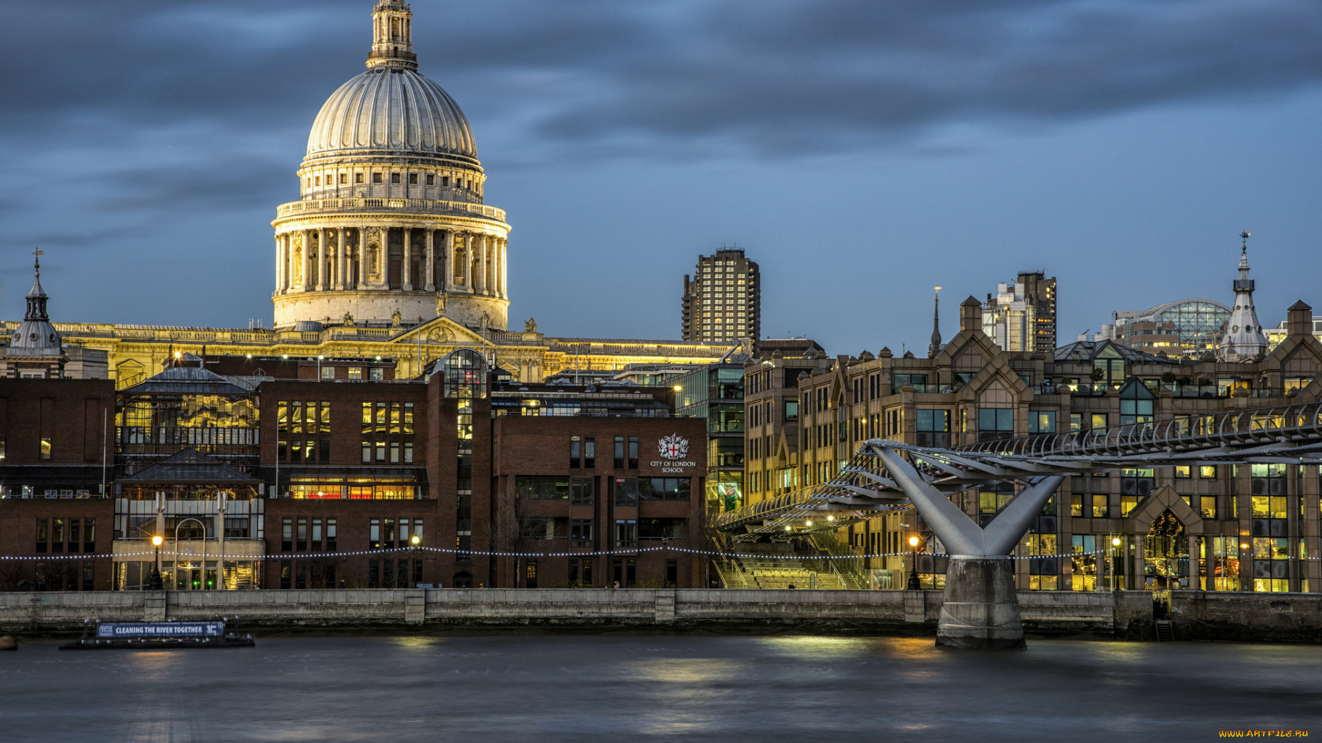 города, лондон, , великобритания, простор