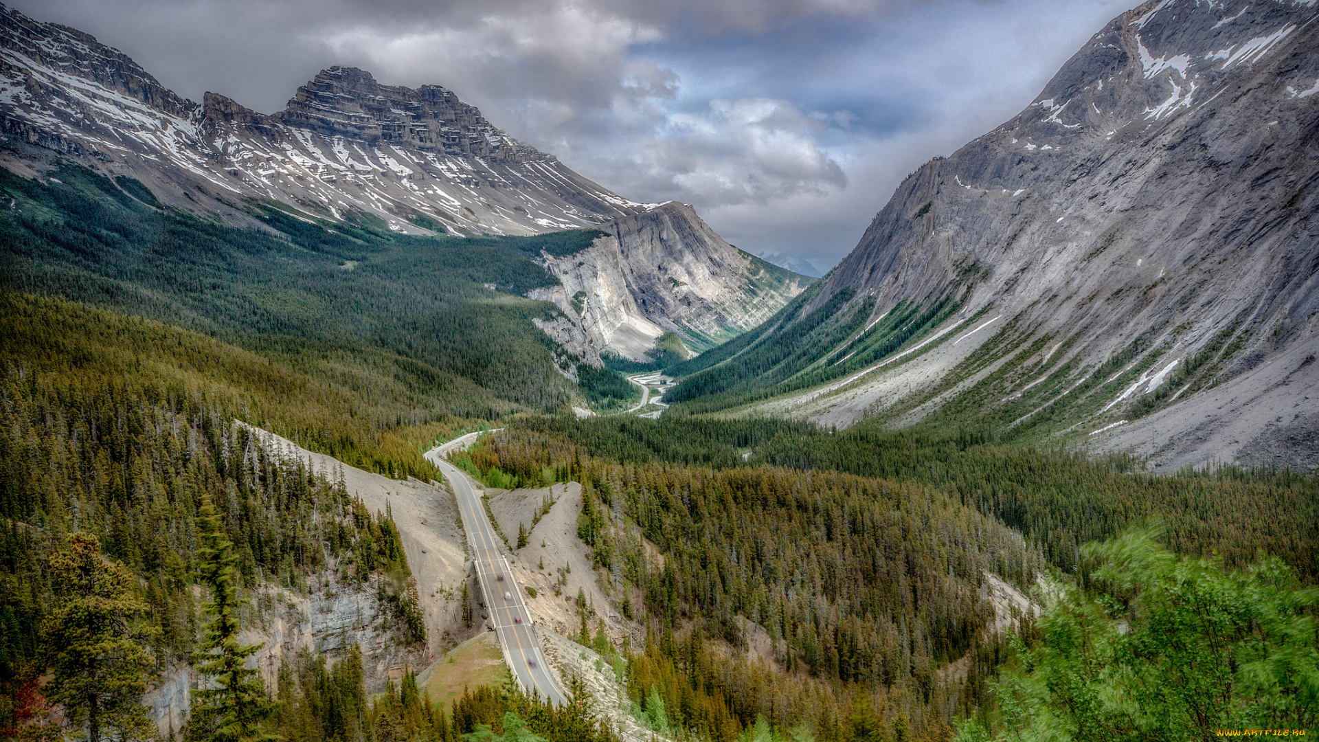 природа, горы, простор