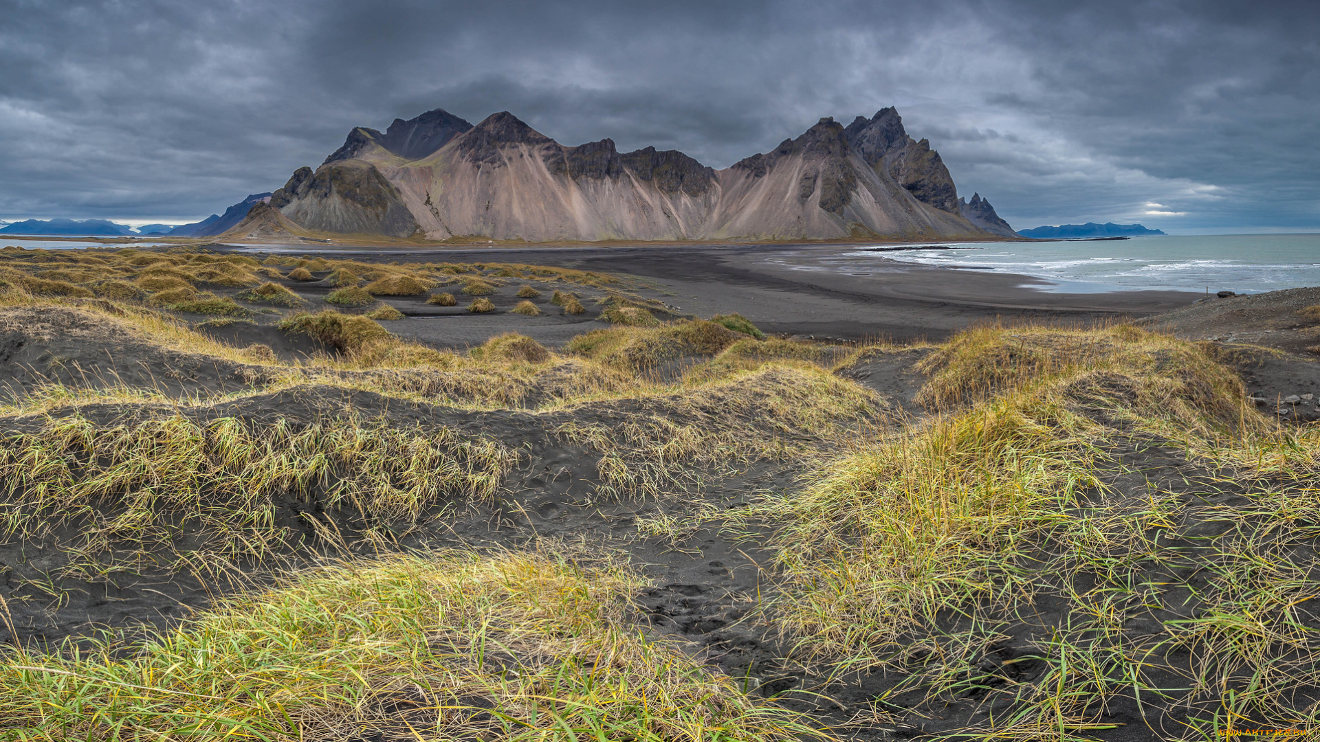 природа, побережье, простор