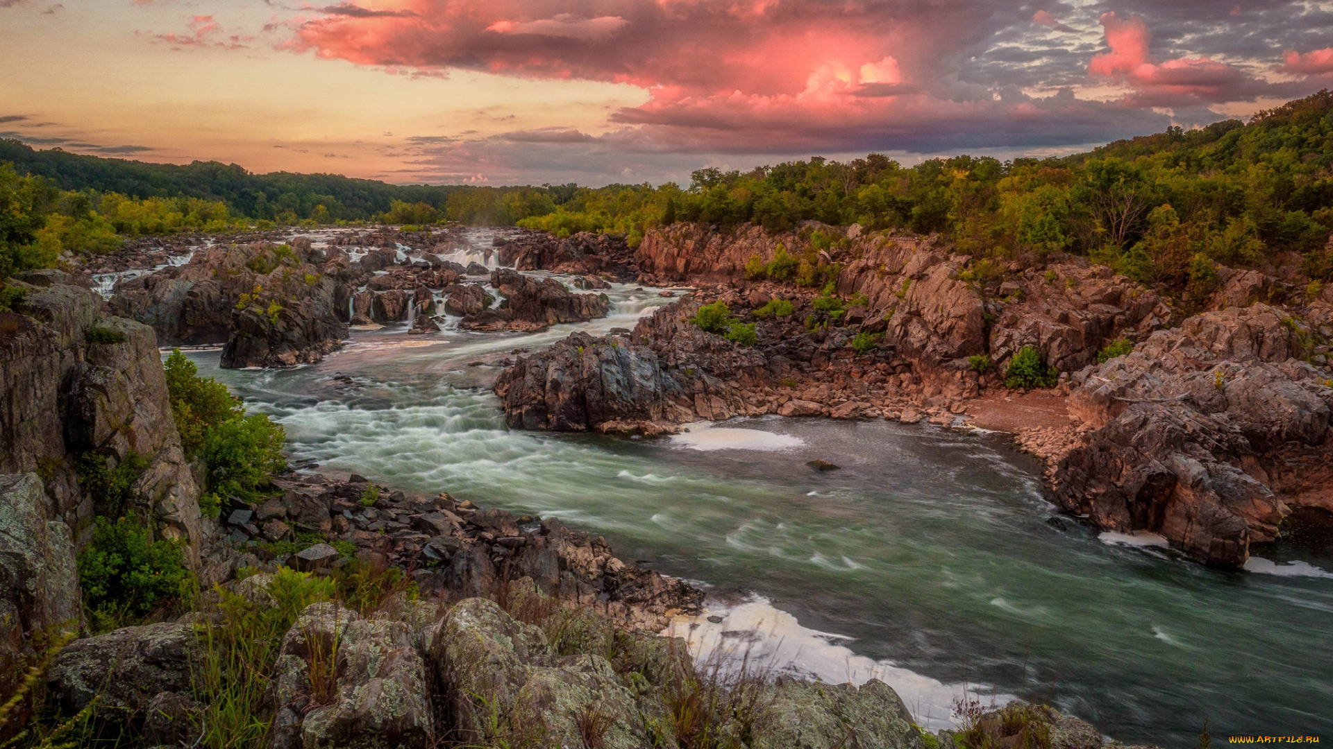 природа, реки, озера, простор