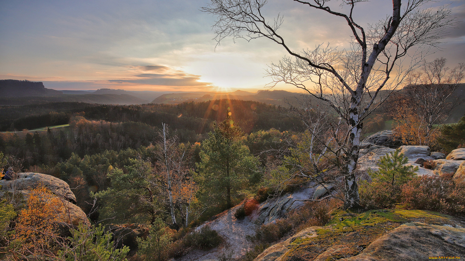 природа, восходы, закаты, простор