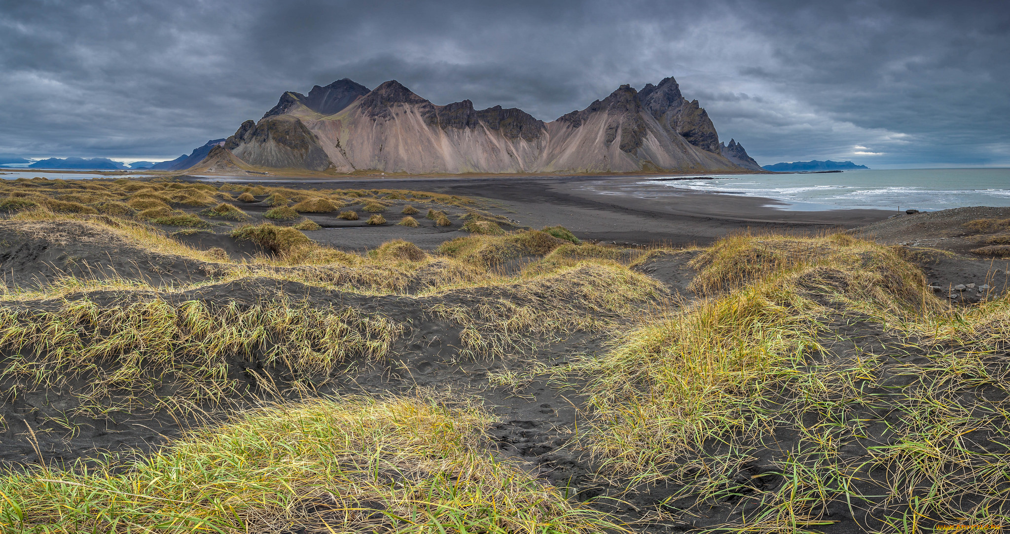 природа, побережье, простор