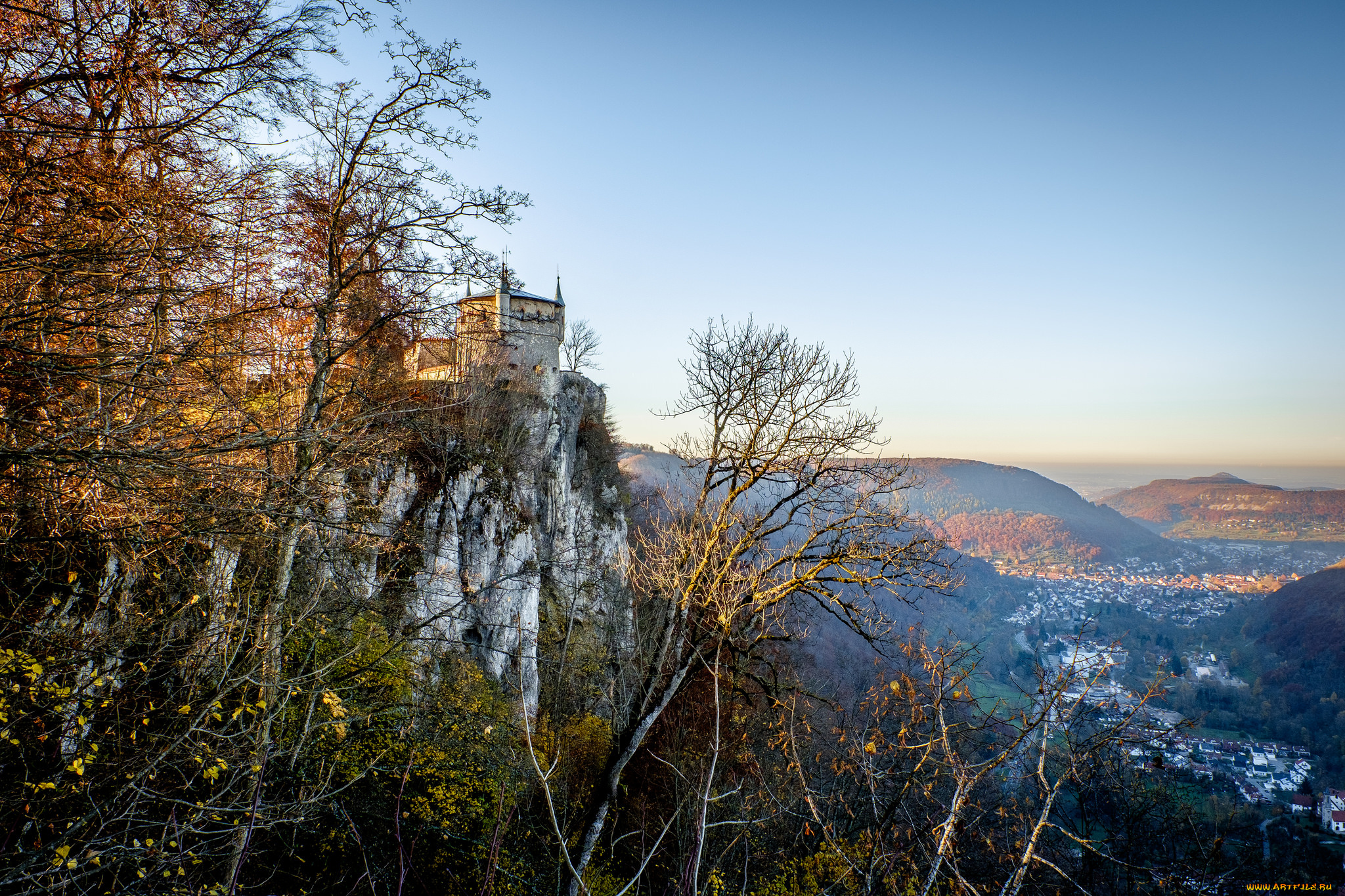 города, -, пейзажи, простор
