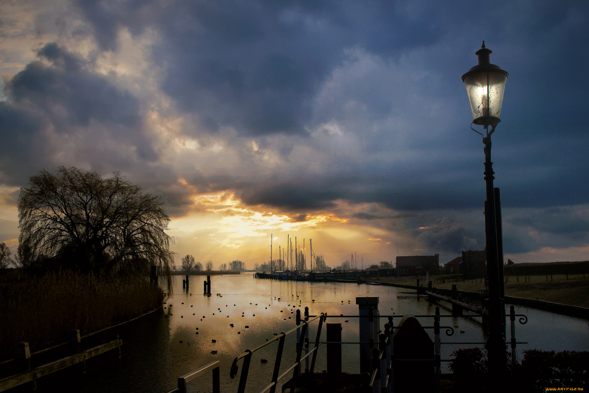 города, -, пейзажи, простор