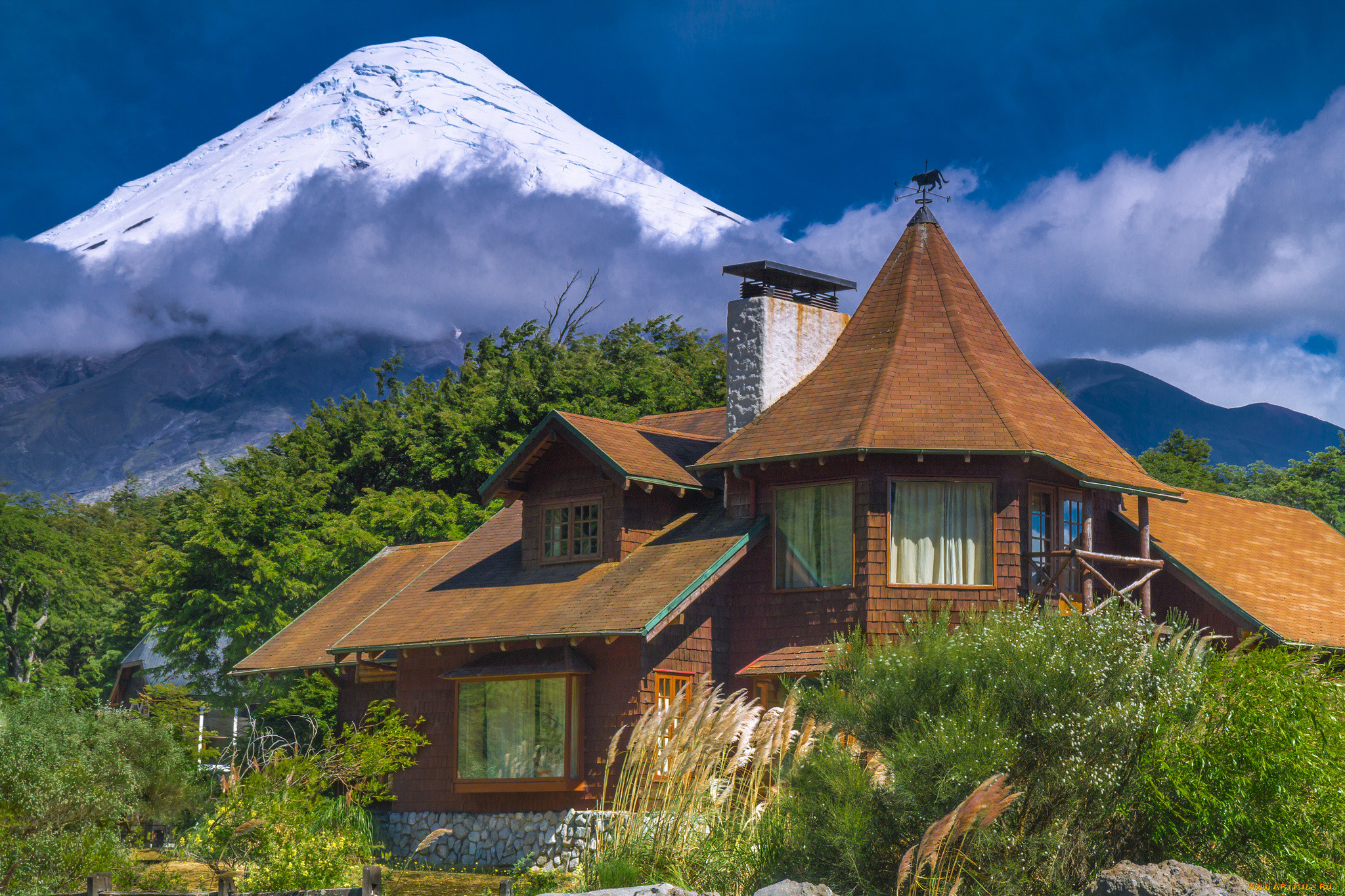 города, -, здания, , дома, простор