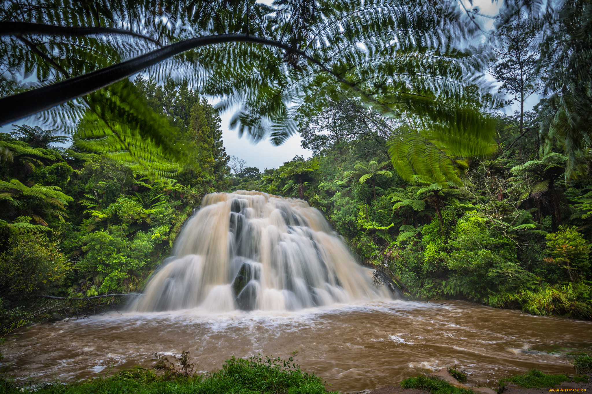 природа, водопады, простор