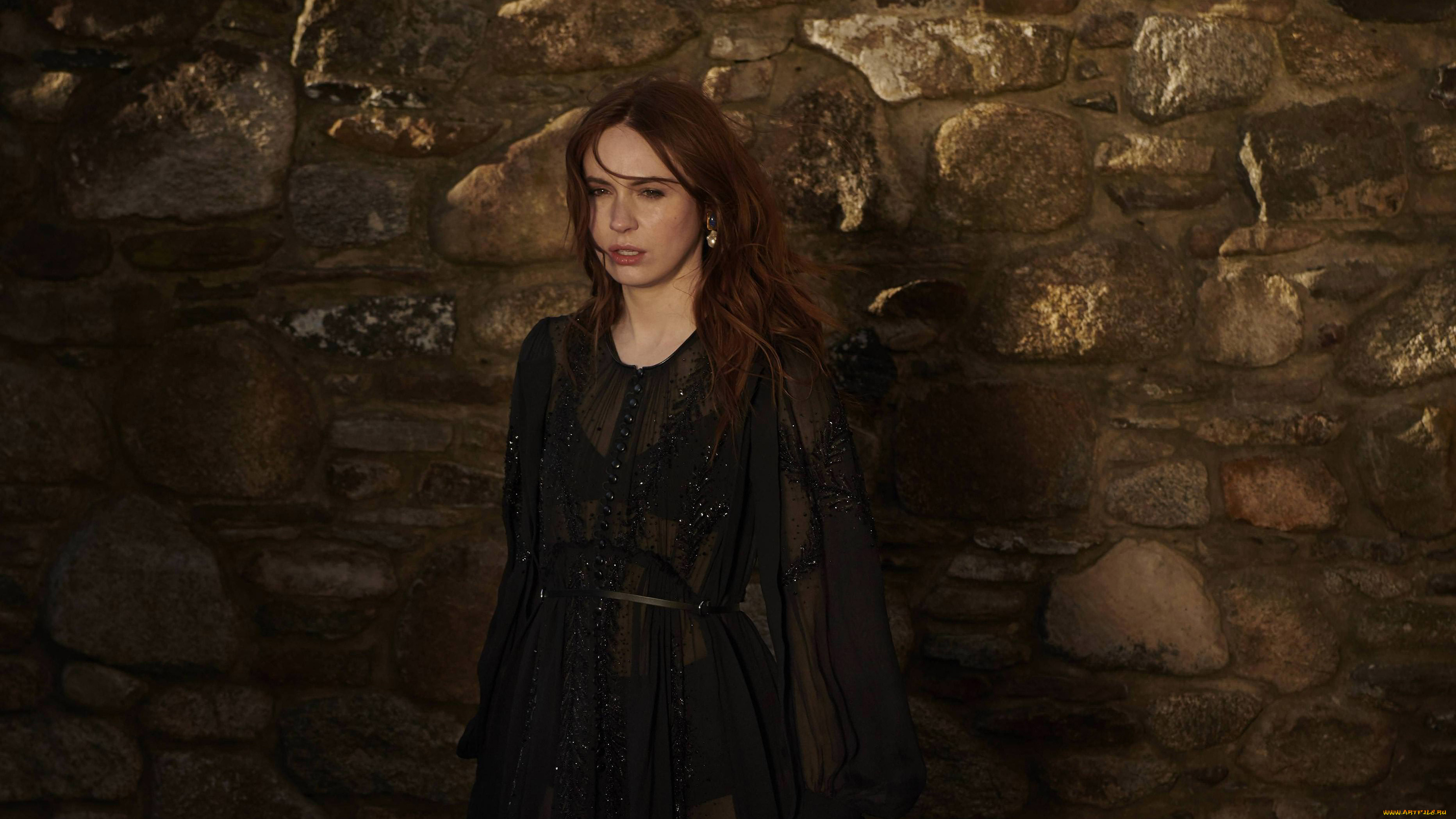 девушки, karen, gillan, девушка, karen, gillan, фон, взгляд