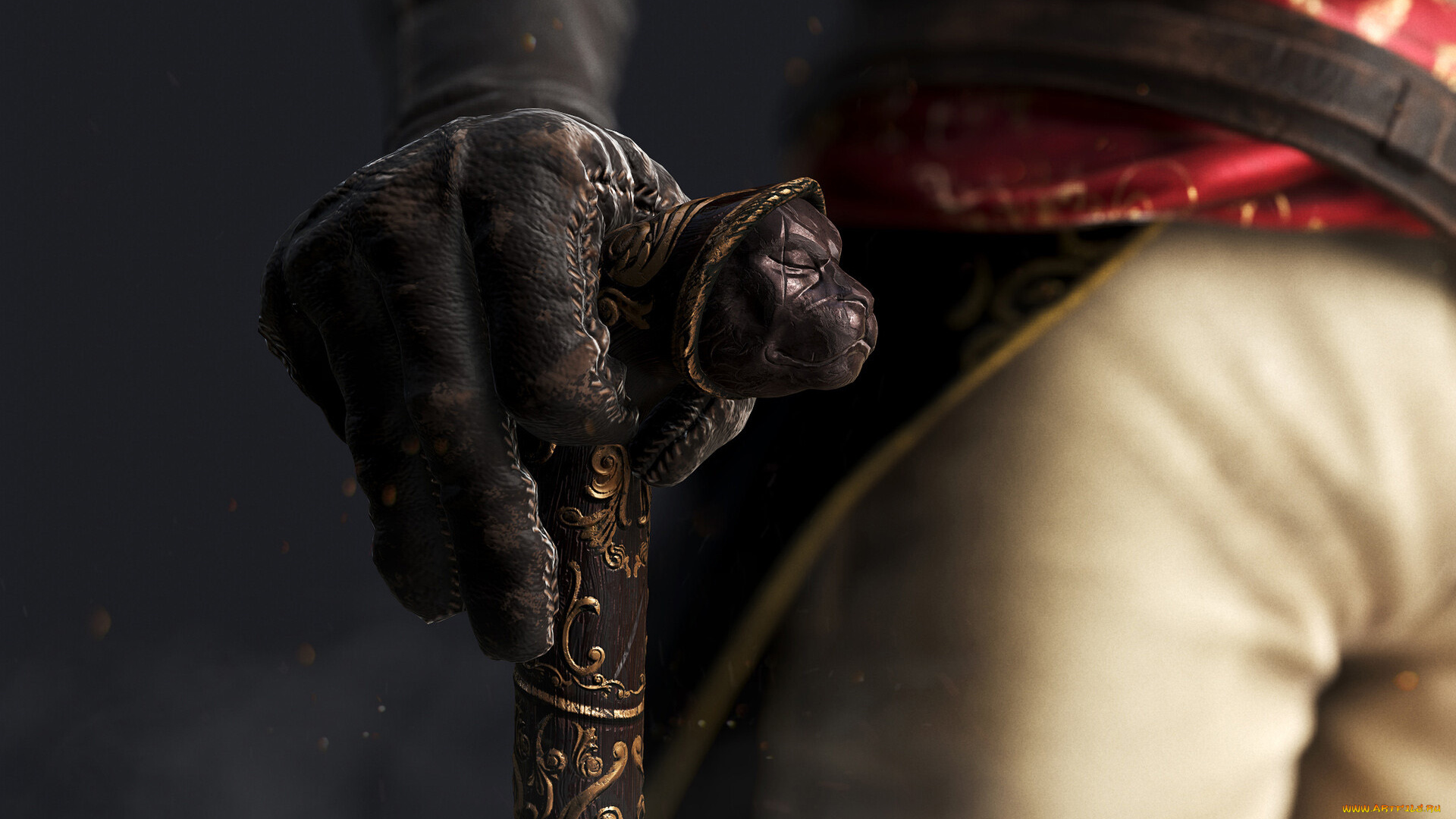 3д, графика, другое, , other, трость