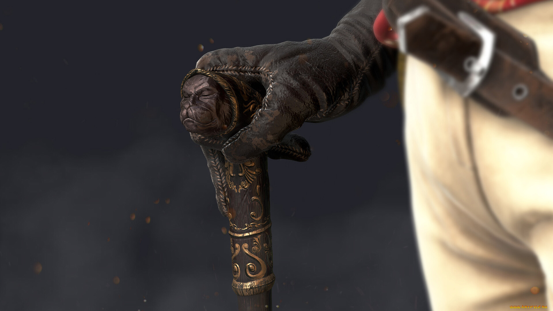 3д, графика, другое, , other, трость