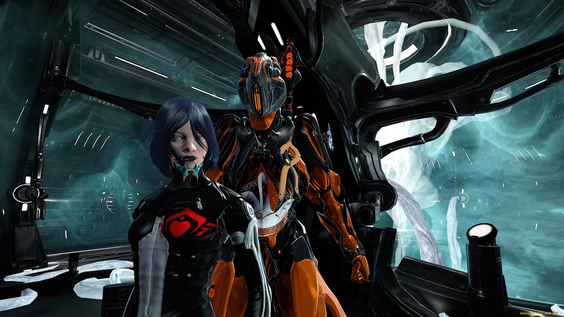 3д, графика, существа, , creatures, робот, девушка