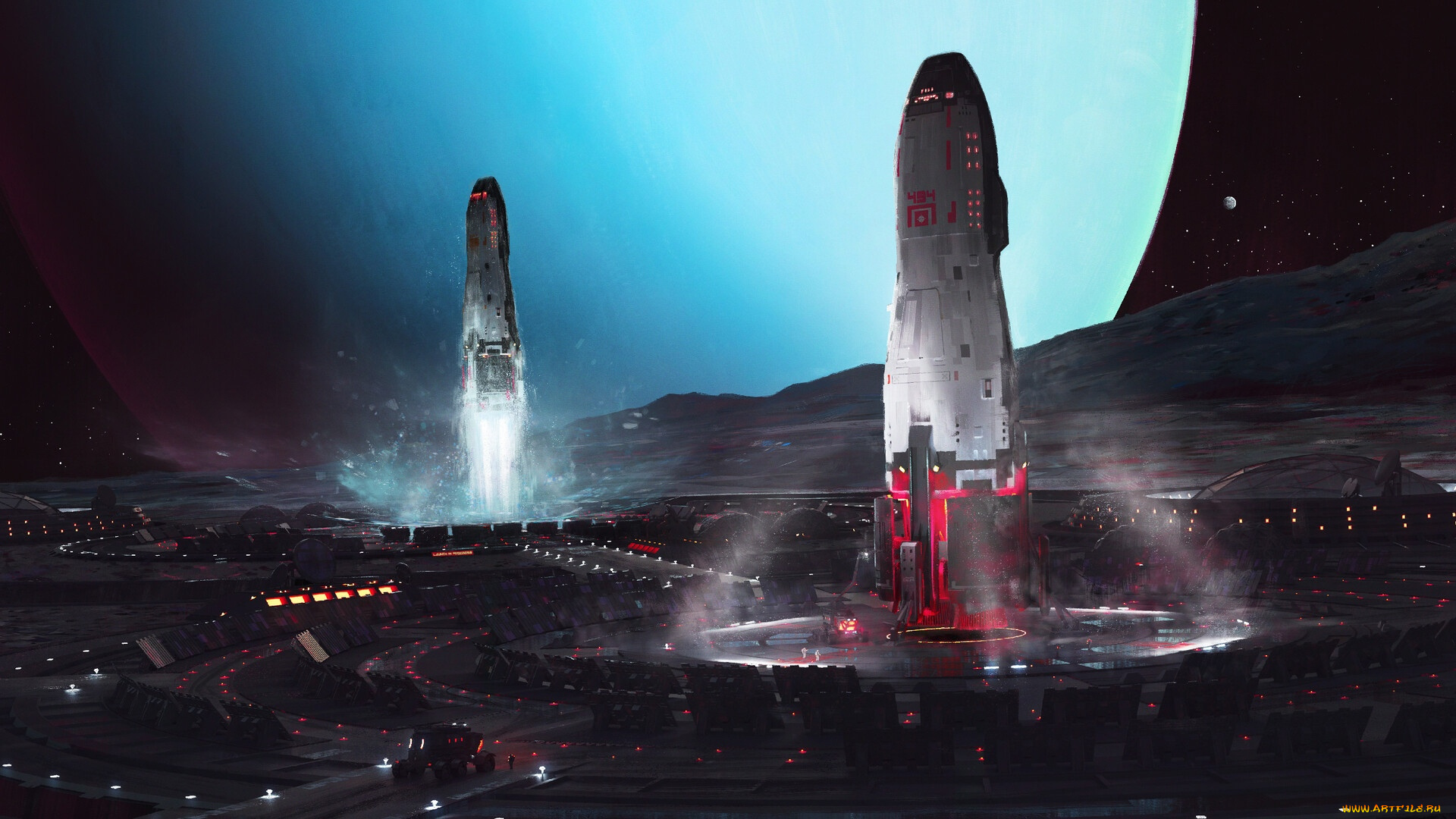 фэнтези, космические, корабли, , звездолеты, , станции, фантастика, корабли, port, ariel