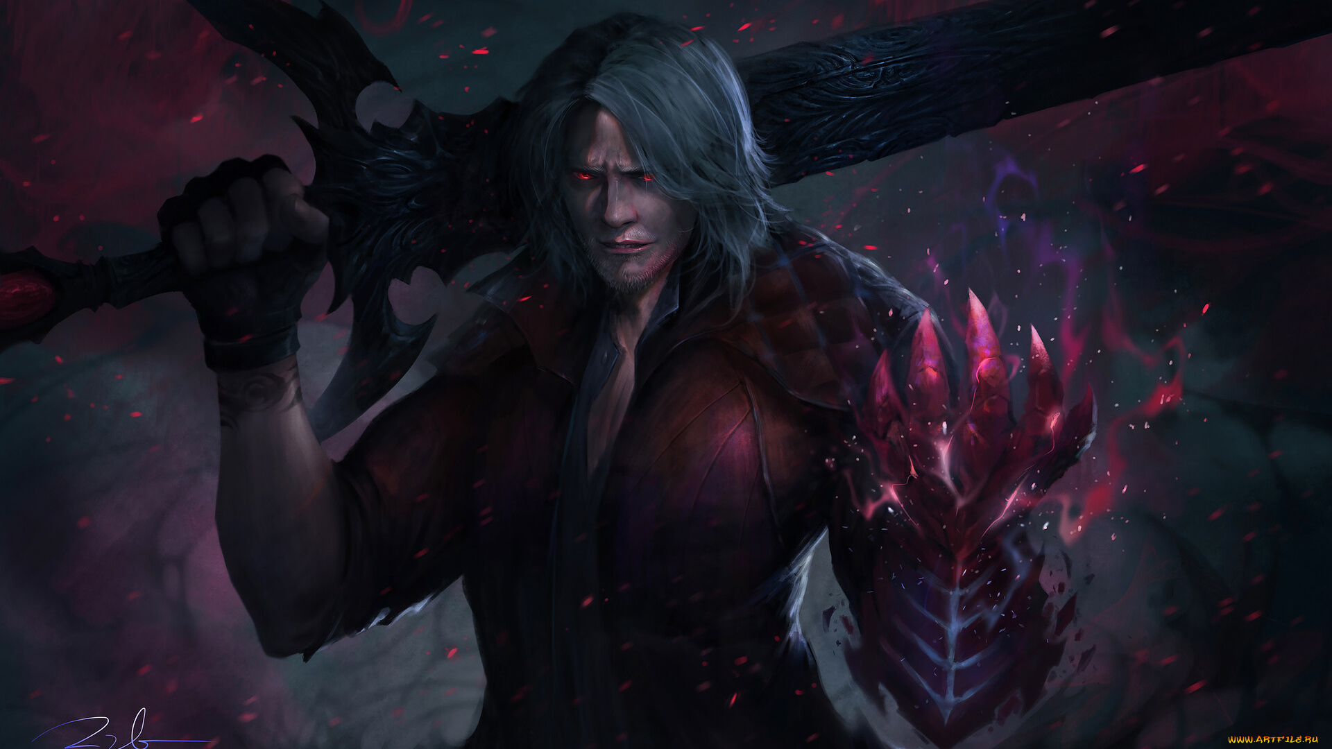 видео, игры, devil, may, cry, 5, devil, may, cry, 5