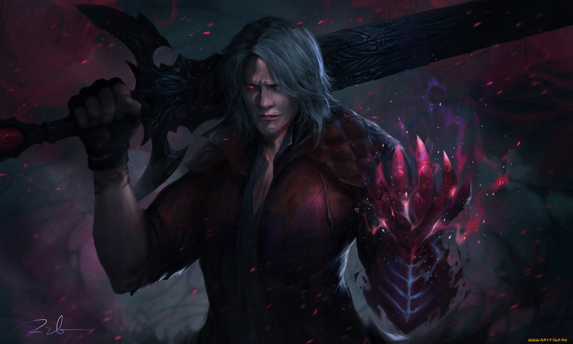 видео, игры, devil, may, cry, 5, devil, may, cry, 5