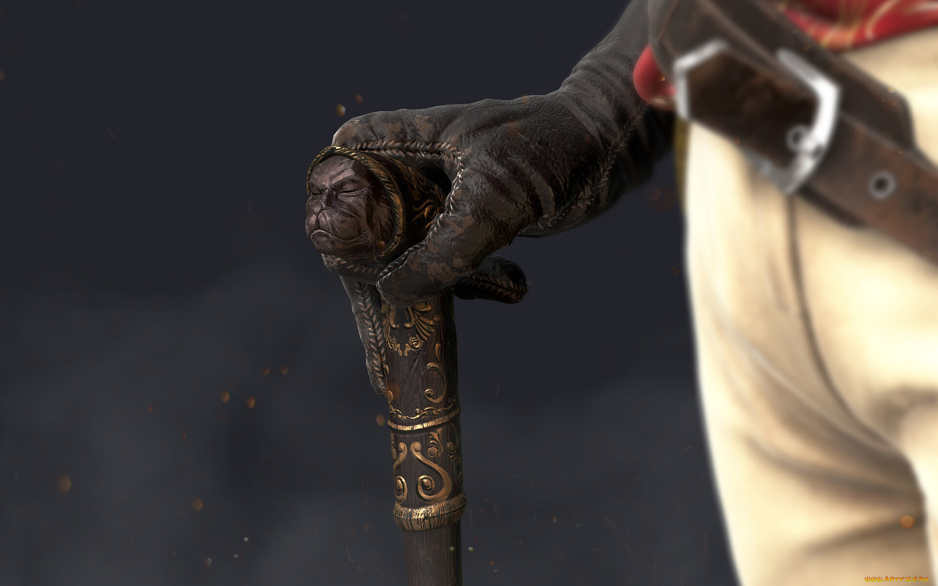 3д, графика, другое, , other, трость