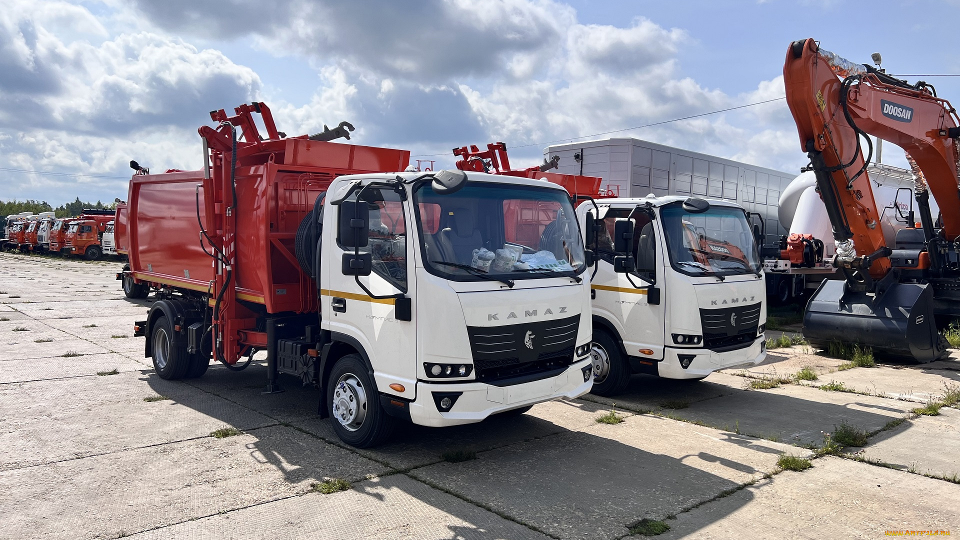 автомобили, камаз, мусоровоз, мкв, 43089в, шасси, компас9, 43089, 38411, f5