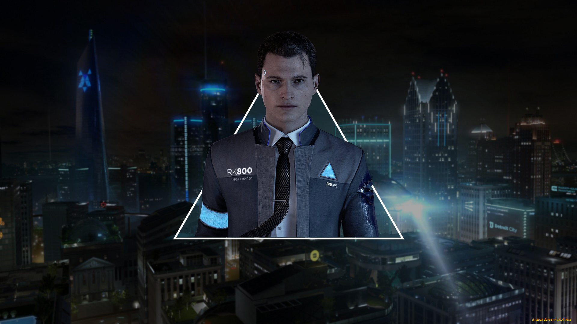 видео, игры, detroit, , become, human, connor, коннор, become, human