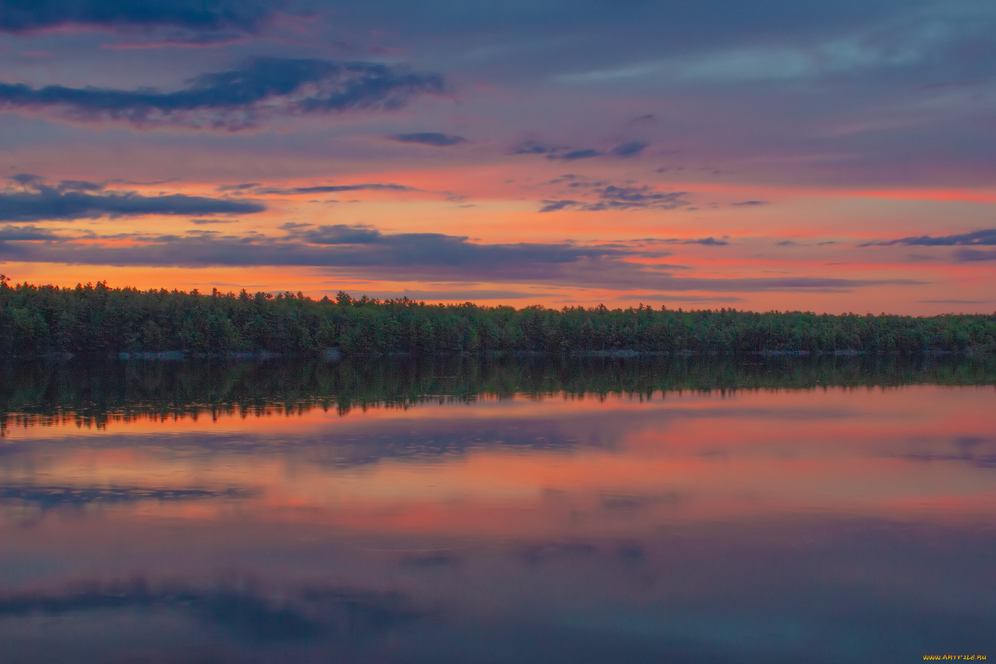 природа, восходы, закаты, закат