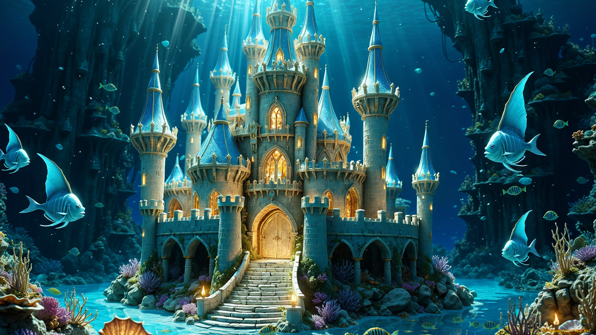 фэнтези, замки, нейросети, графика, нейроарт, ai, art, нейронные, сети, рисунки, нейро, искусство, нейрографика, graphics, neuroart, neural, networks, drawings, neuro, neurography