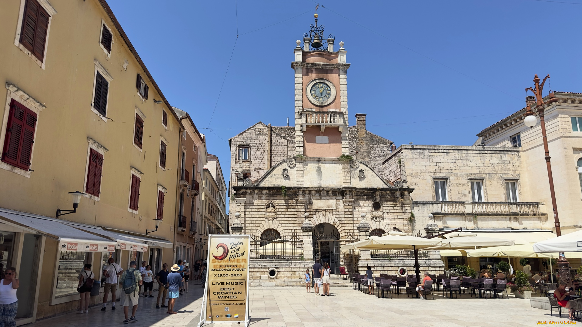 narodni, trg, church, square, zadar, croatia, города, -, улицы, , площади, , набережные, narodni, trg, church, square