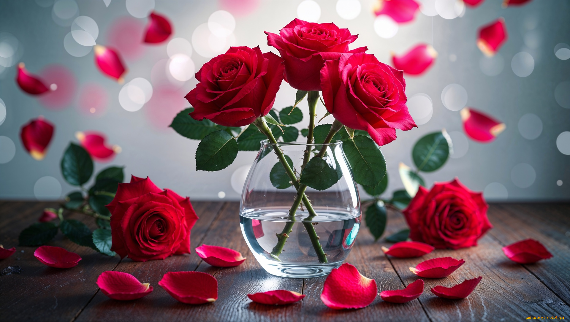 3д, графика, цветы, , flowers, розы