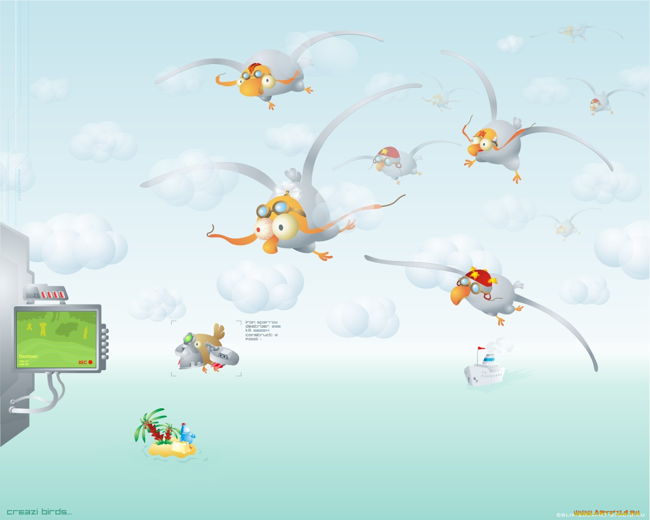 рисованные, животные, сказочные, мифические