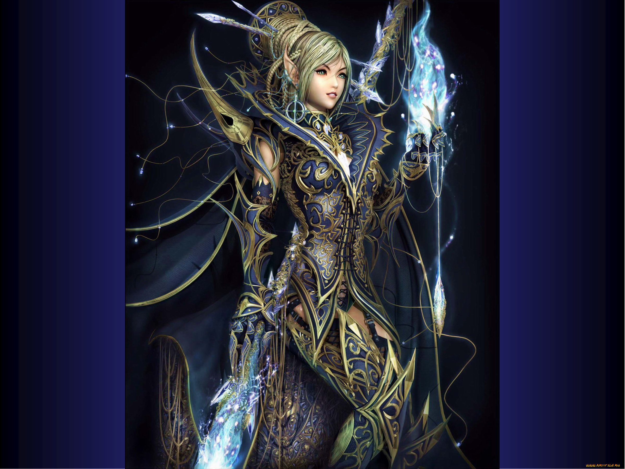 эльф, 3д, графика, fantasy, фантазия