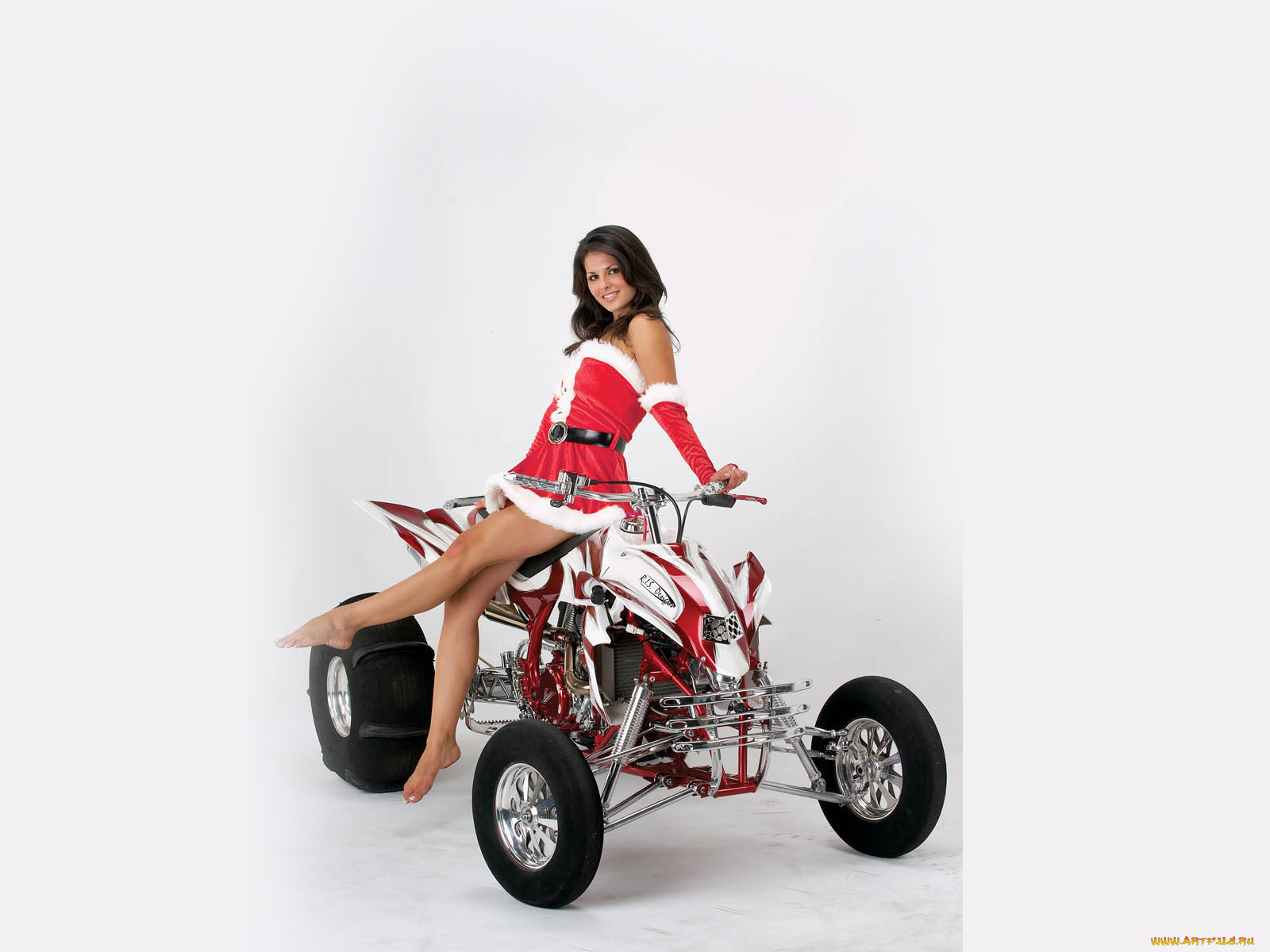 мотоциклы, мото, девушкой