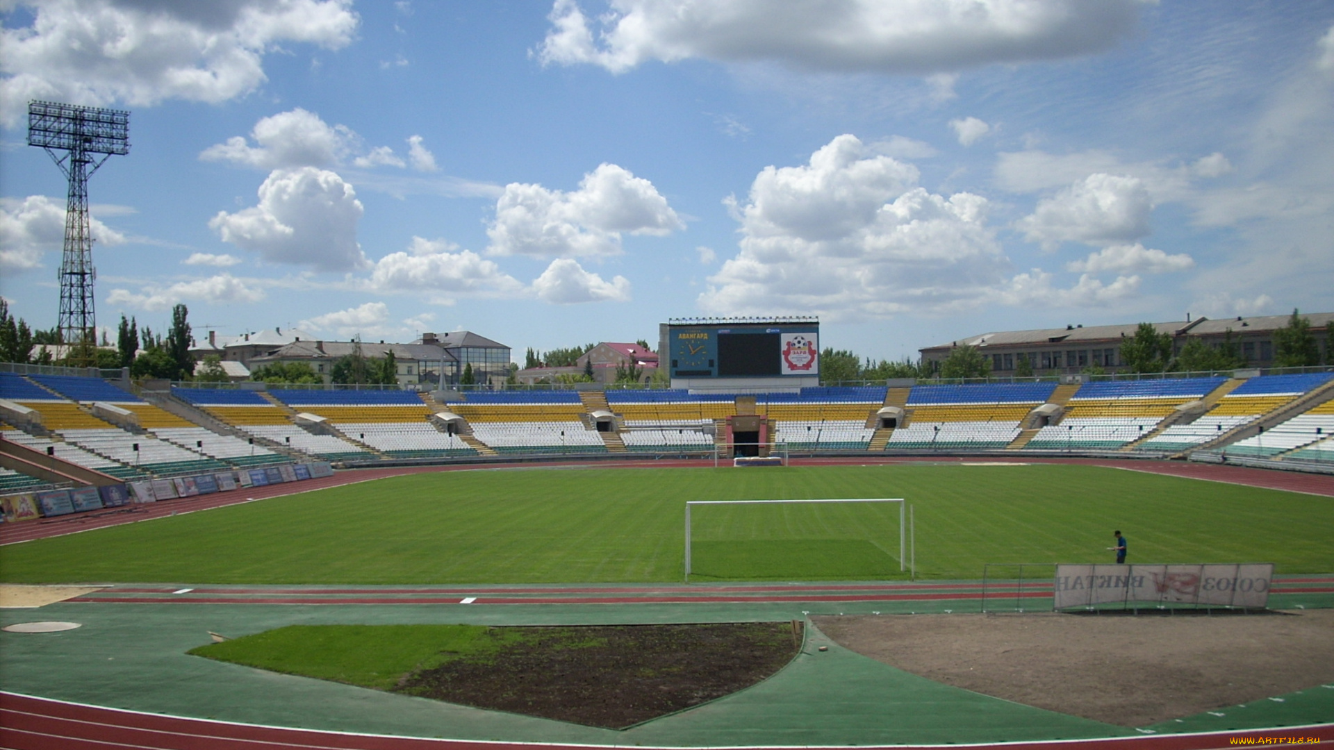 авангард, луганск, спорт, стадионы