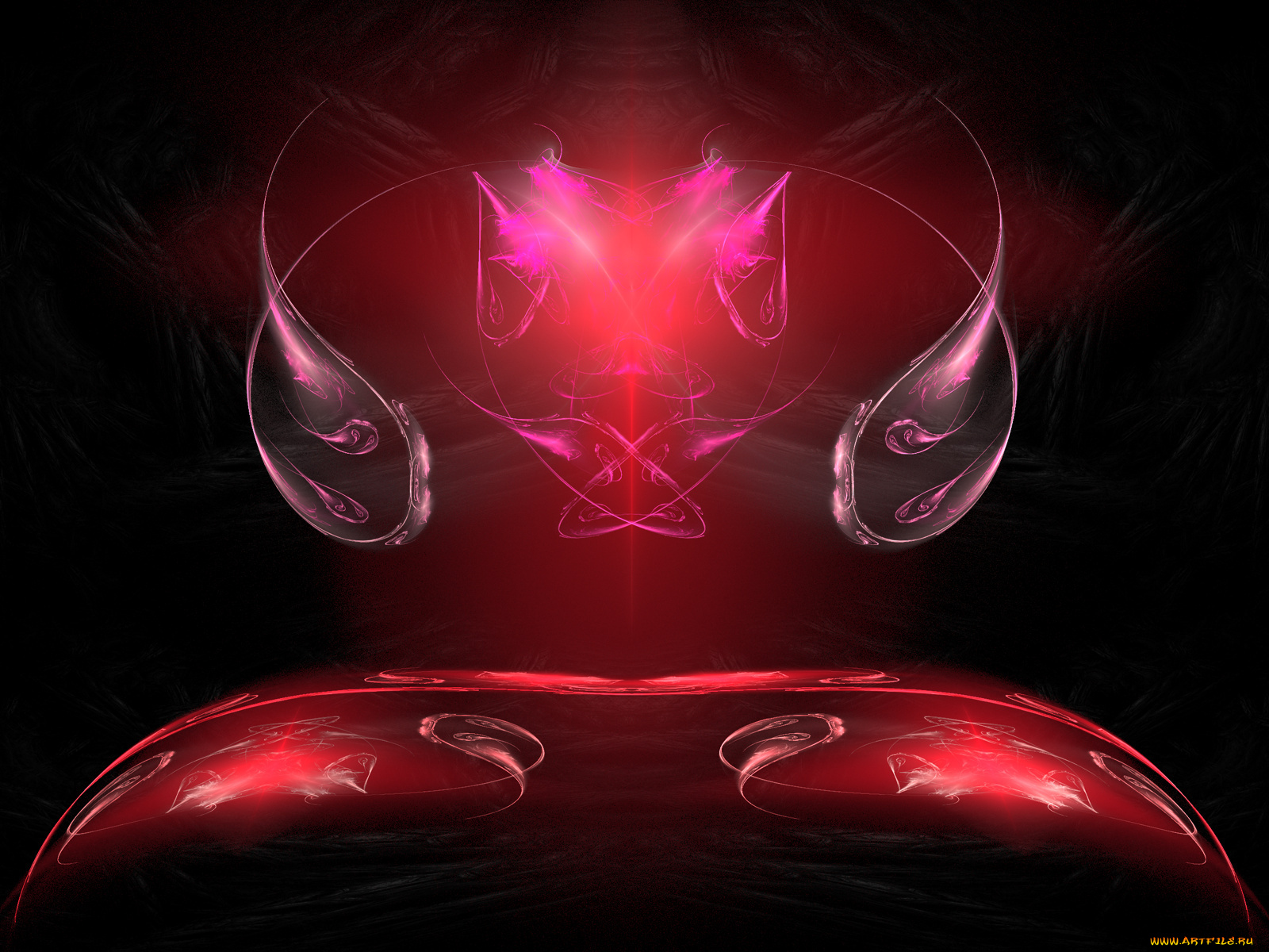 3д, графика, fractal, фракталы, узор, фон