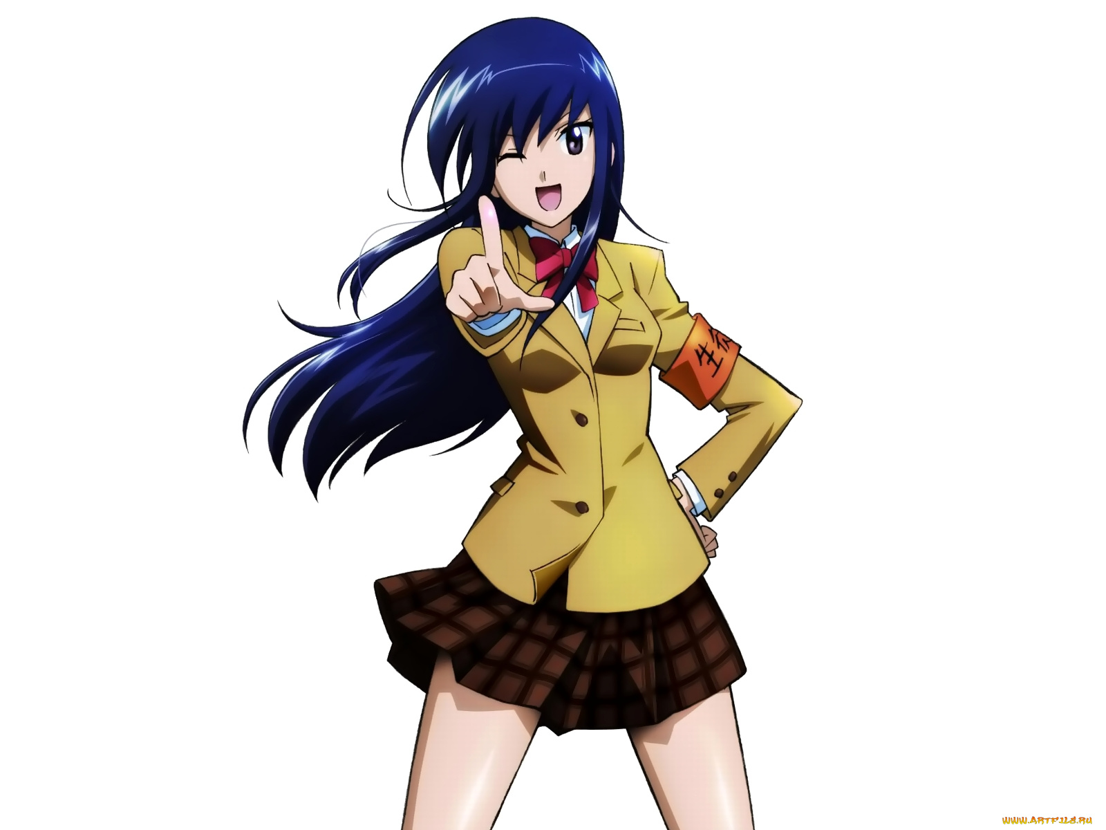 аниме, seitokai, yakuindomo, девушка