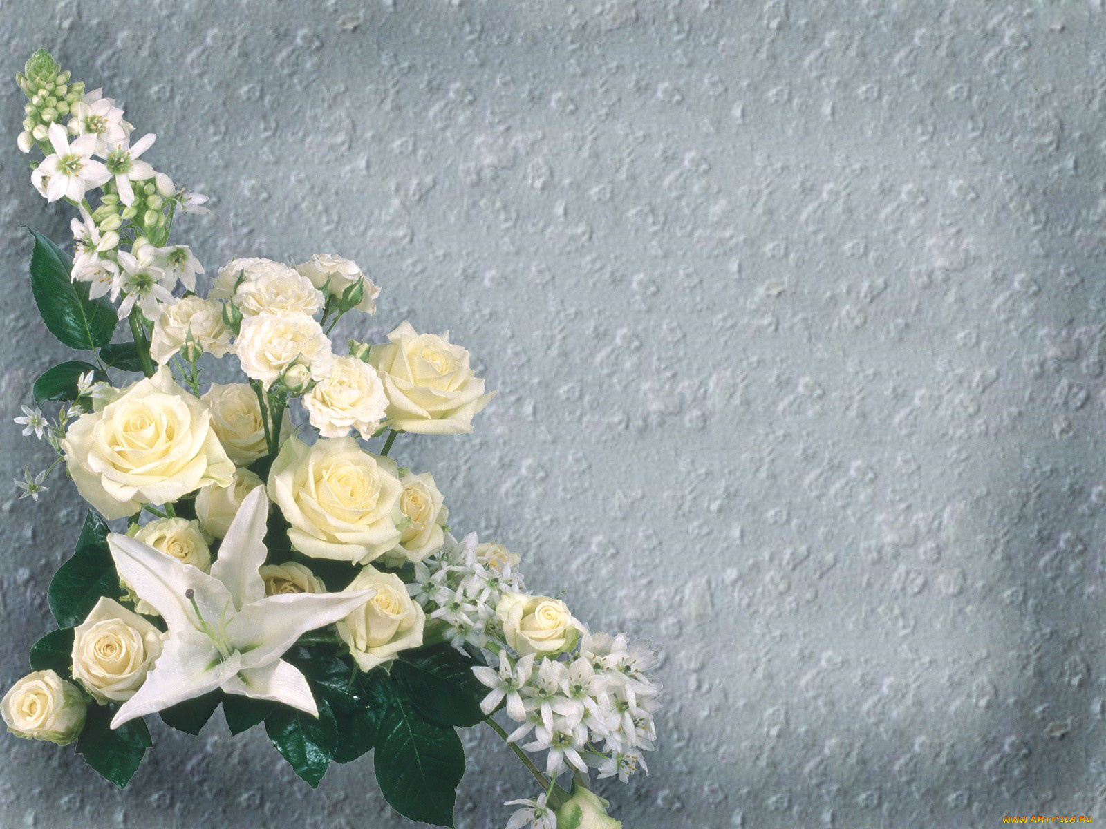 цветы, букеты, композиции, лилия, розы