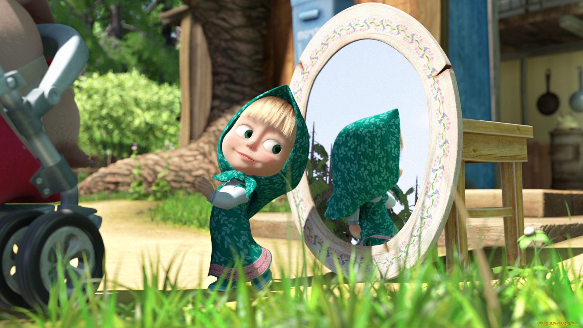 мультфильмы, маша, медведь