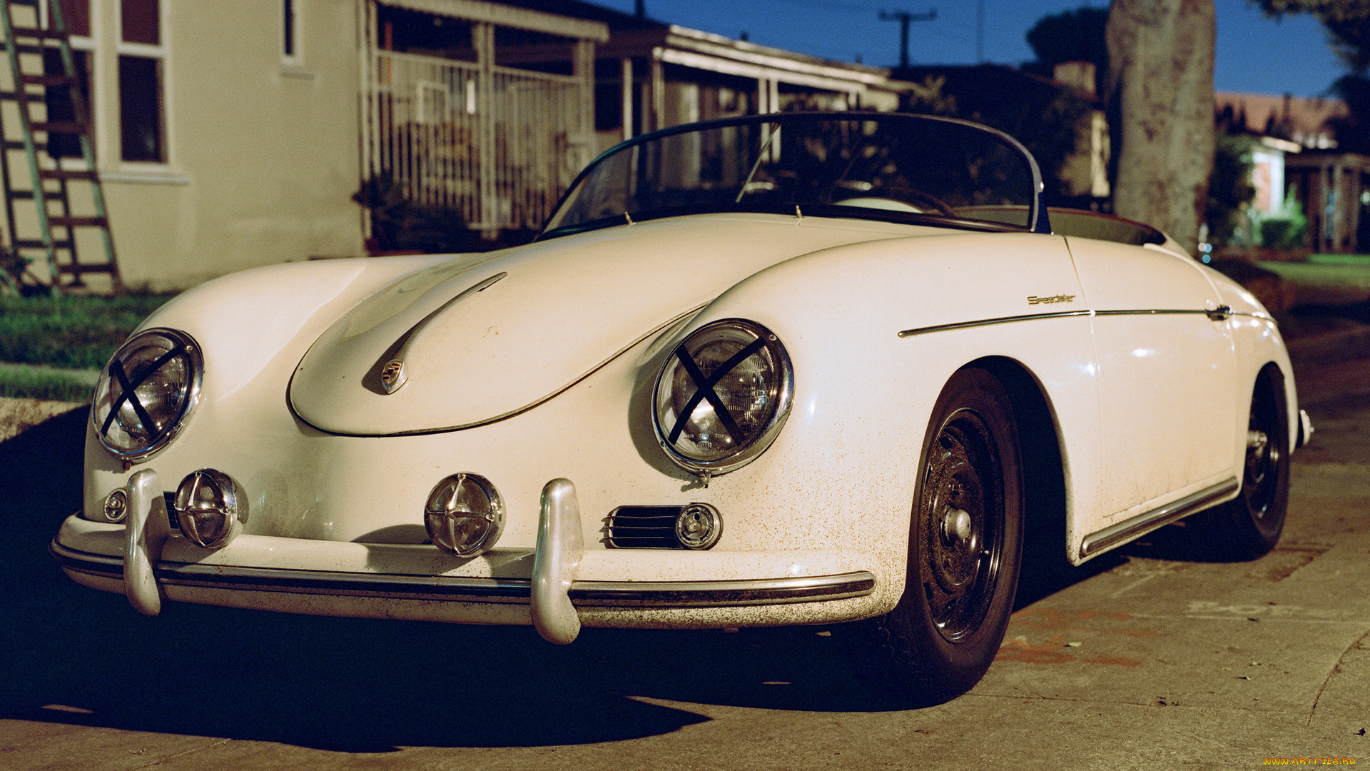 автомобили, porsche, 1956, bathtub, speedster, 356a