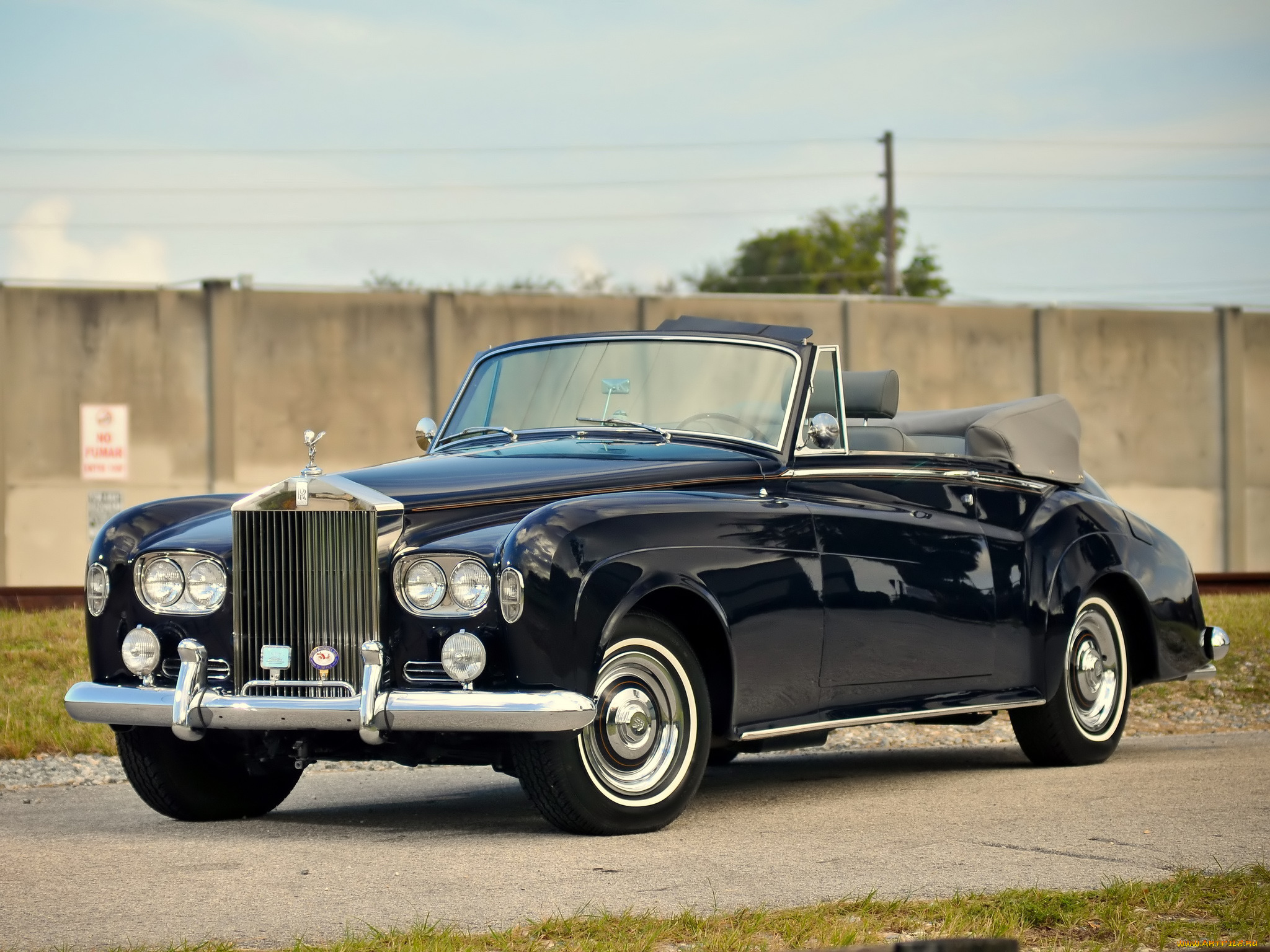 rolls, royce, silver, cloud, drophead, coupe, автомобили, auto