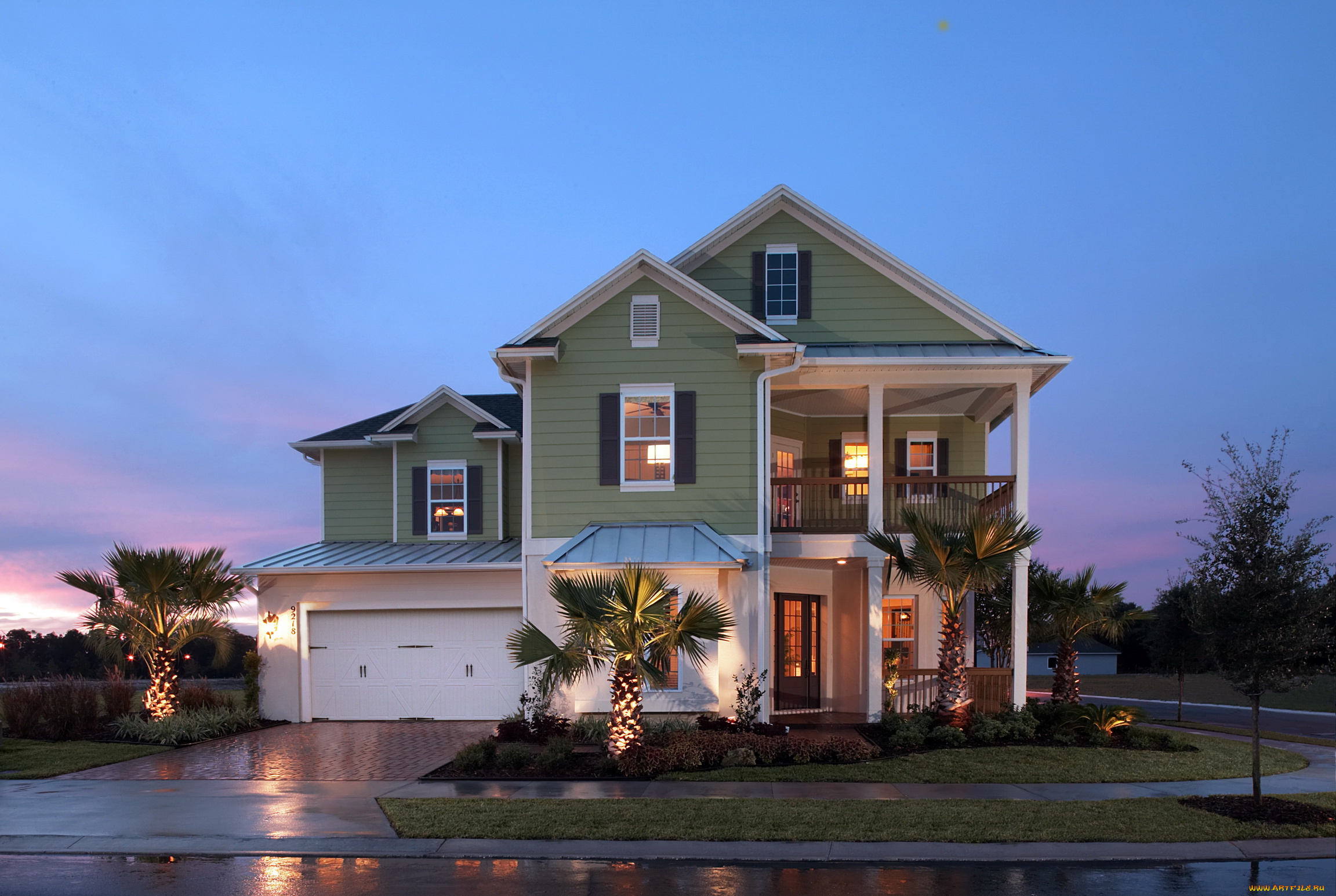 города, здания, дома, ландшафт, дом