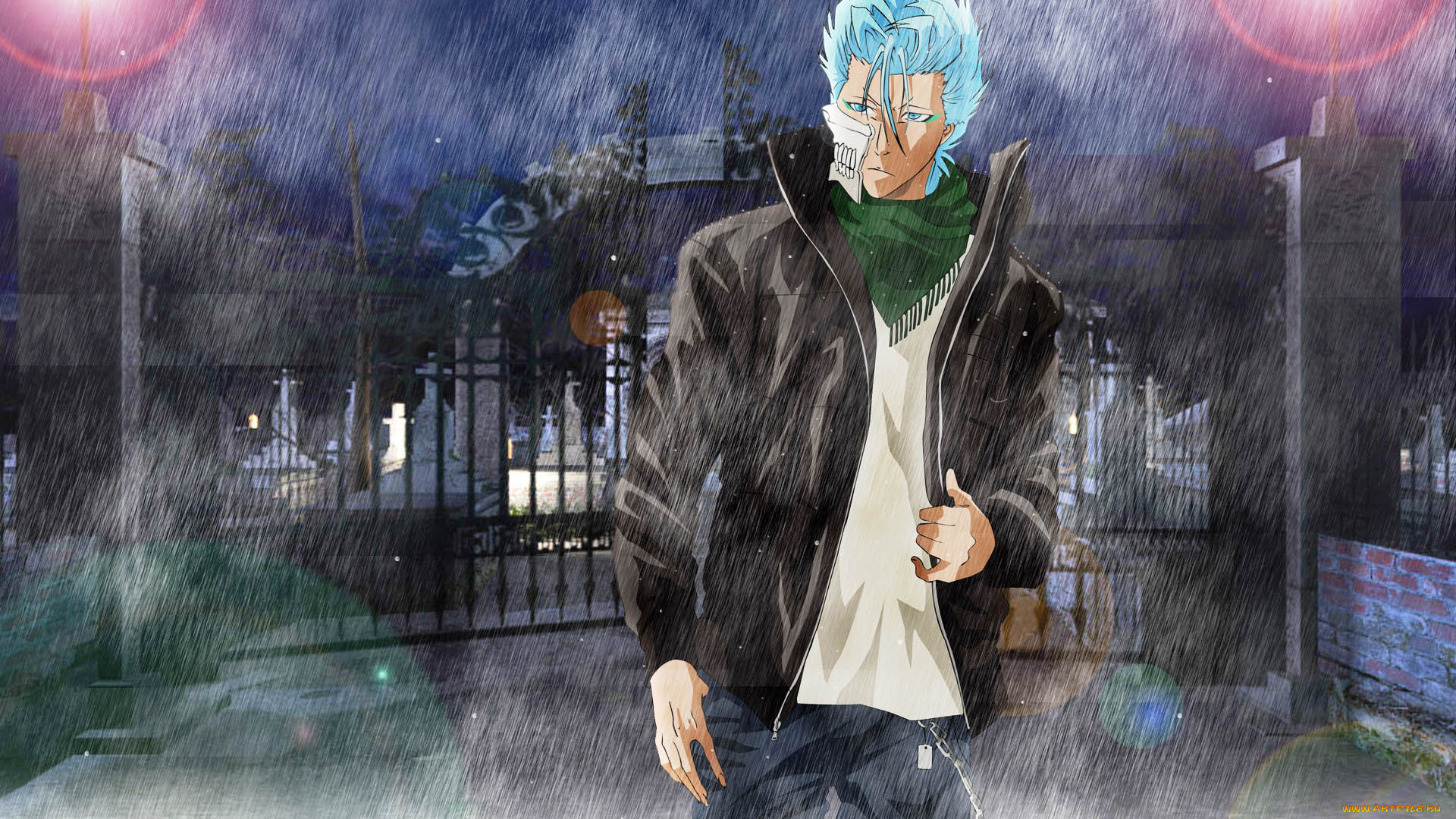 аниме, bleach, гримджоу, шестой, секста, блич, аранкар