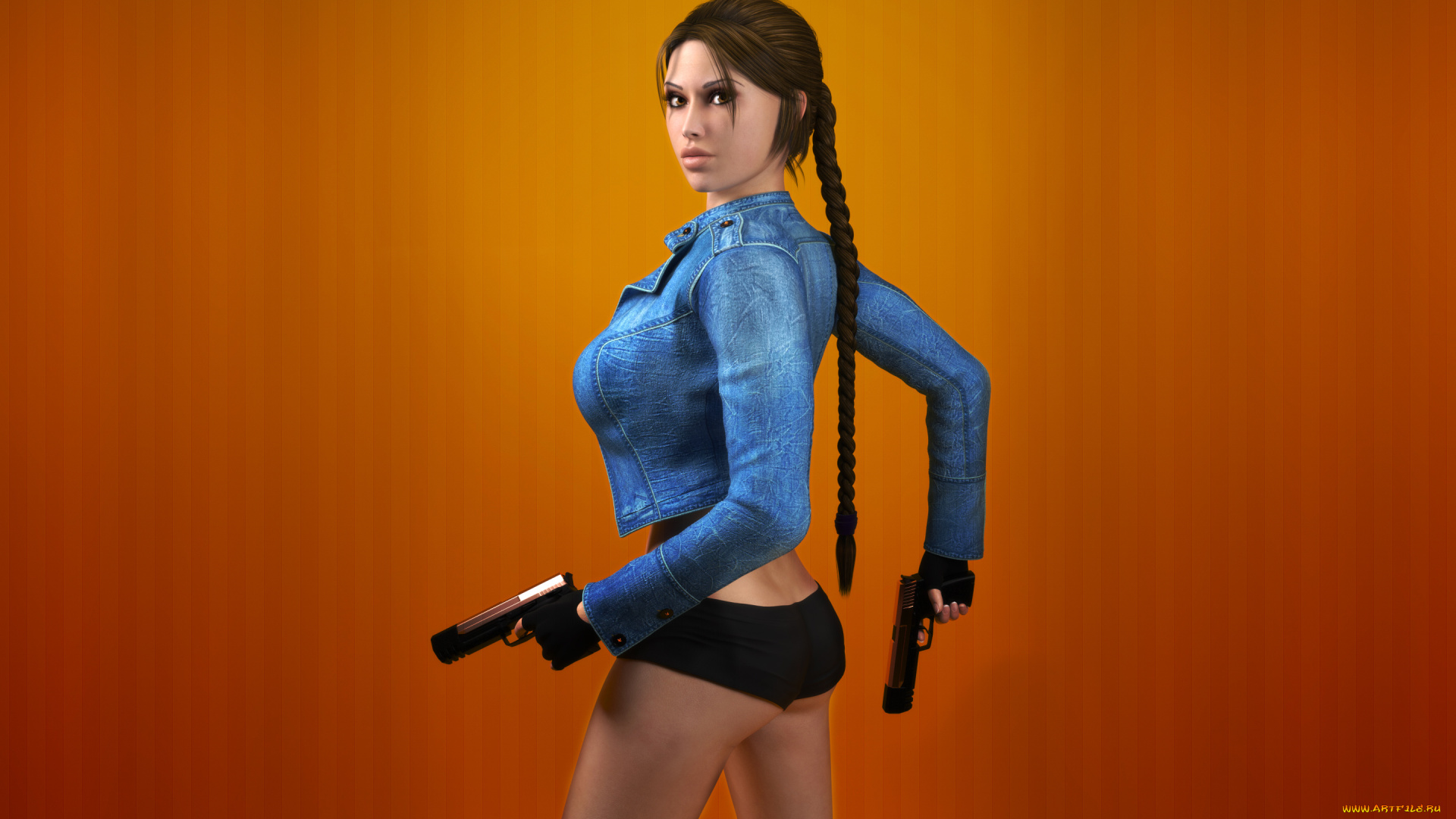 девушка, видео, игры, tomb, raider, , legend, tomb, raider, оружие