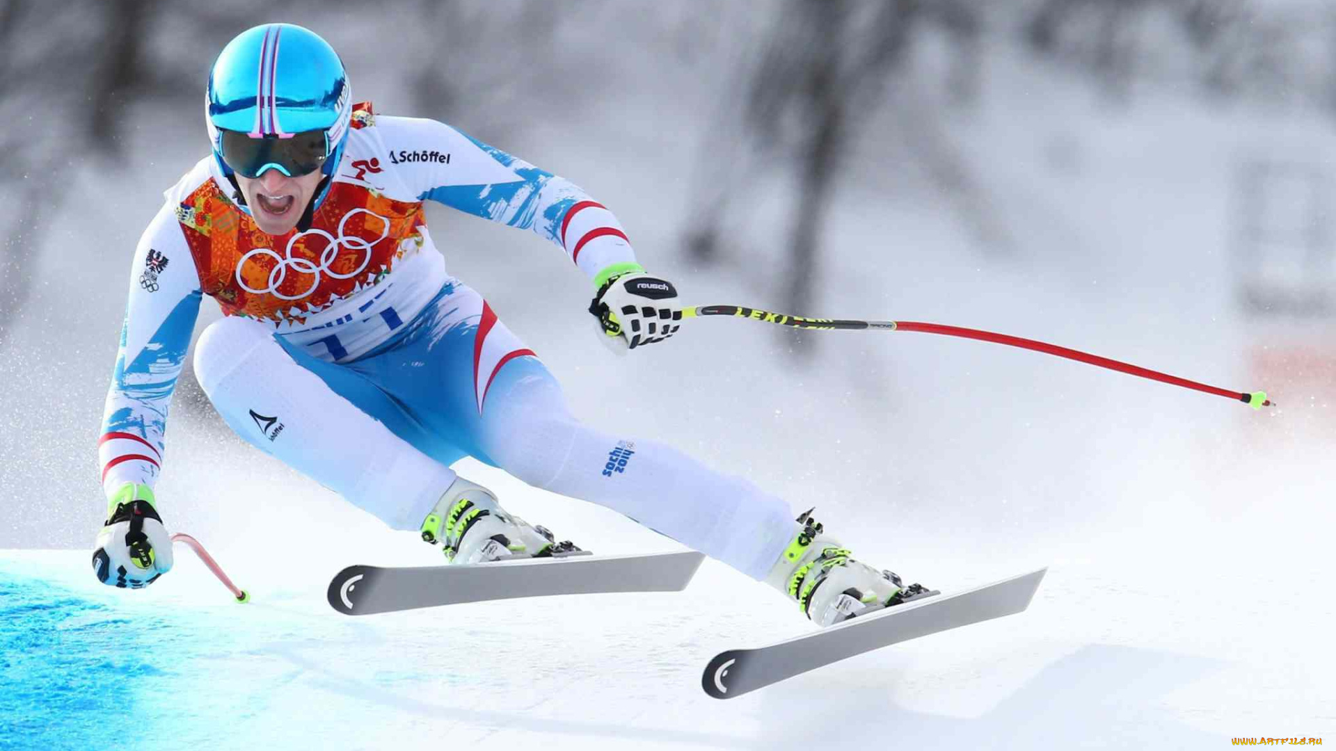 спорт, лыжный, спорт, олимпиада, зима, сочи, скорость, лыжник, снег, matthias, meyer, лыжи, австриец