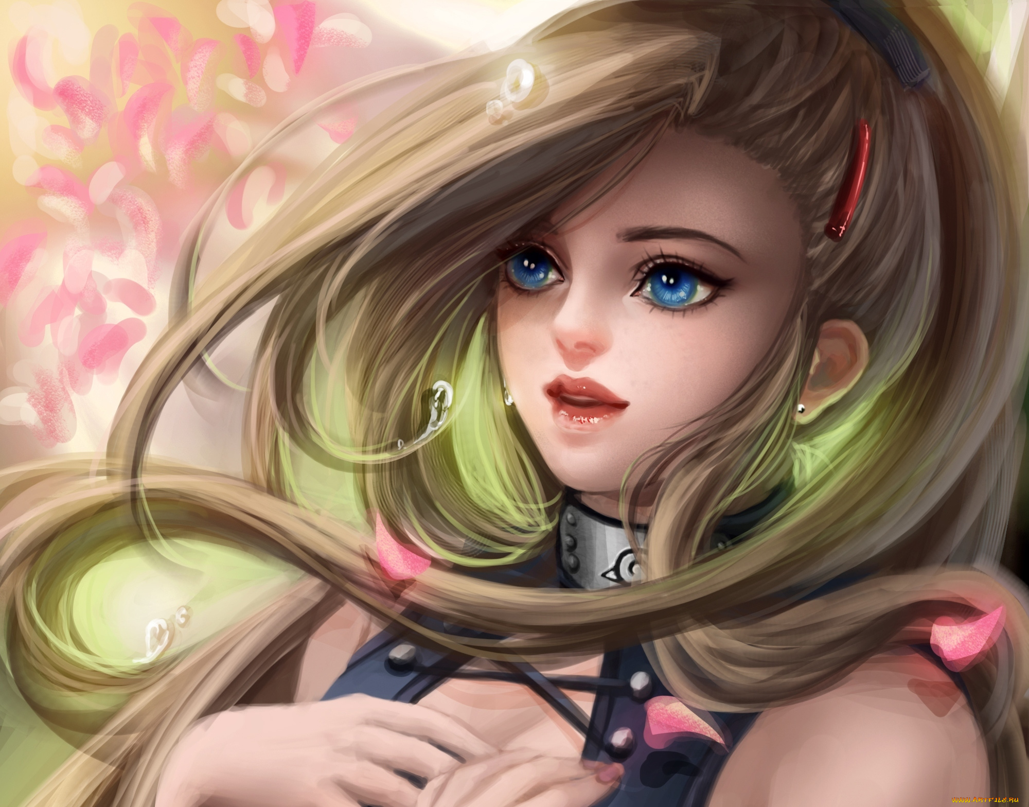 аниме, naruto, арт, ино, куноичи, волосы, девушка