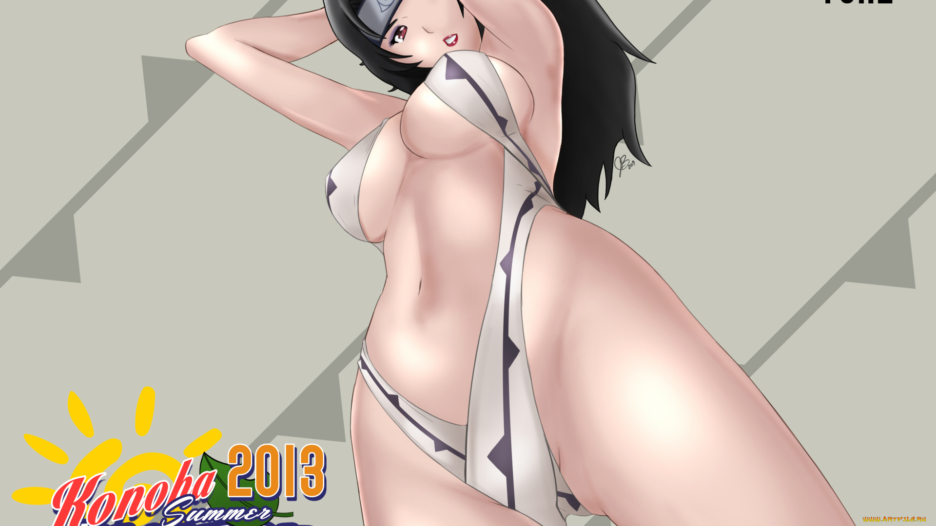 рисованное, -, , , аниме, фон, взгляд, девушка