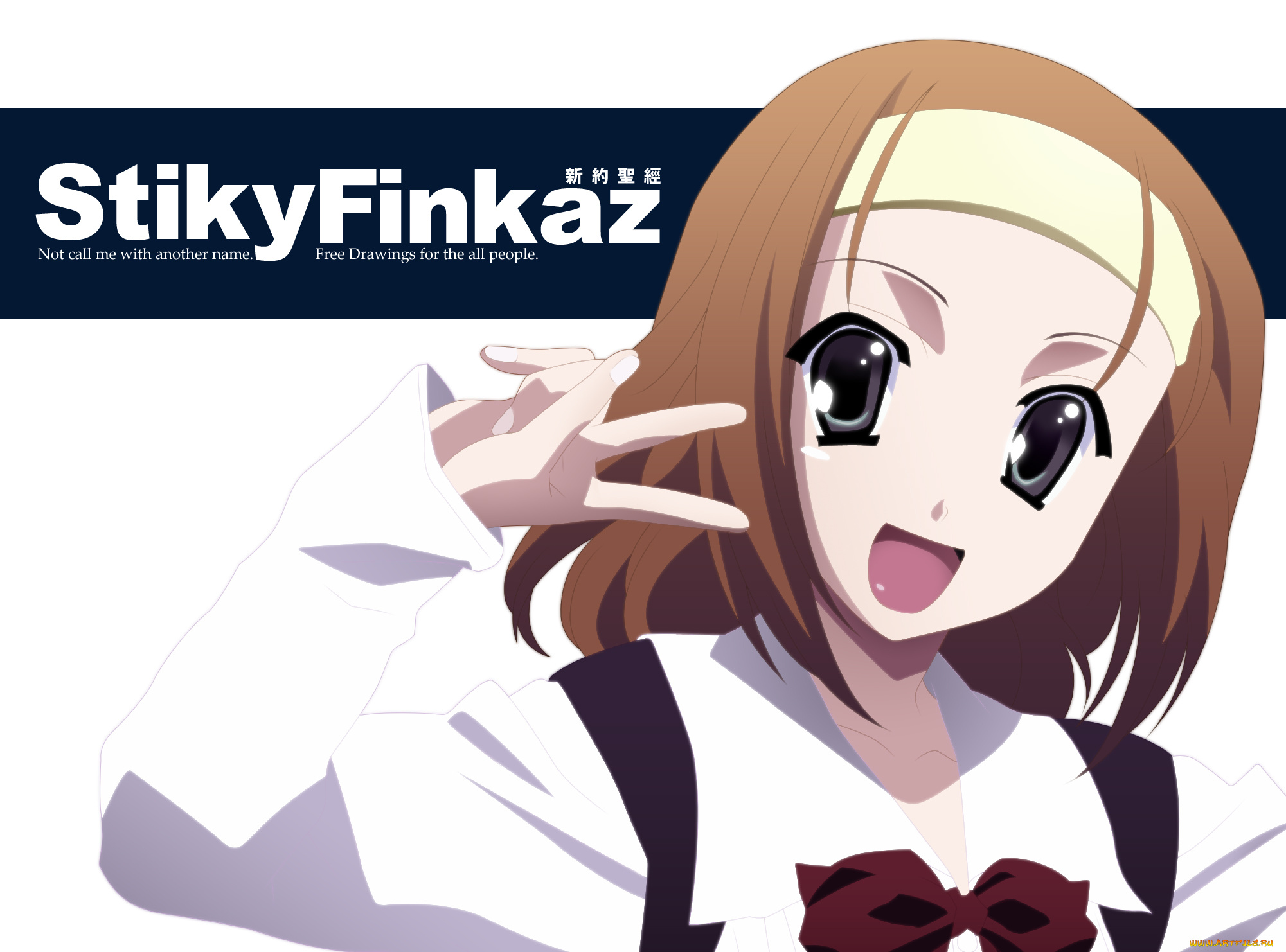 рисованное, -, , , аниме, фон, взгляд, девушка