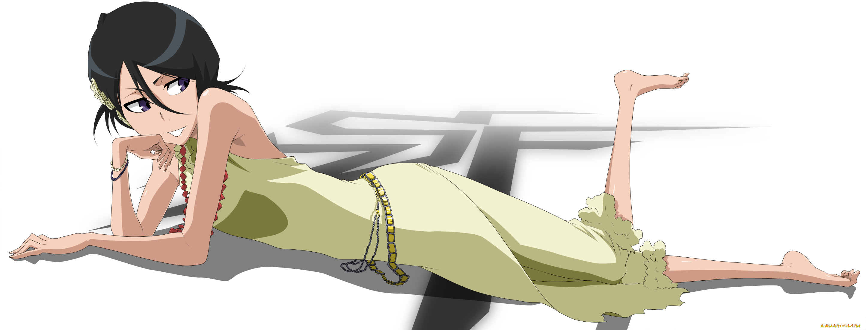 аниме, unknown, , другое, фон, девушка, взгляд