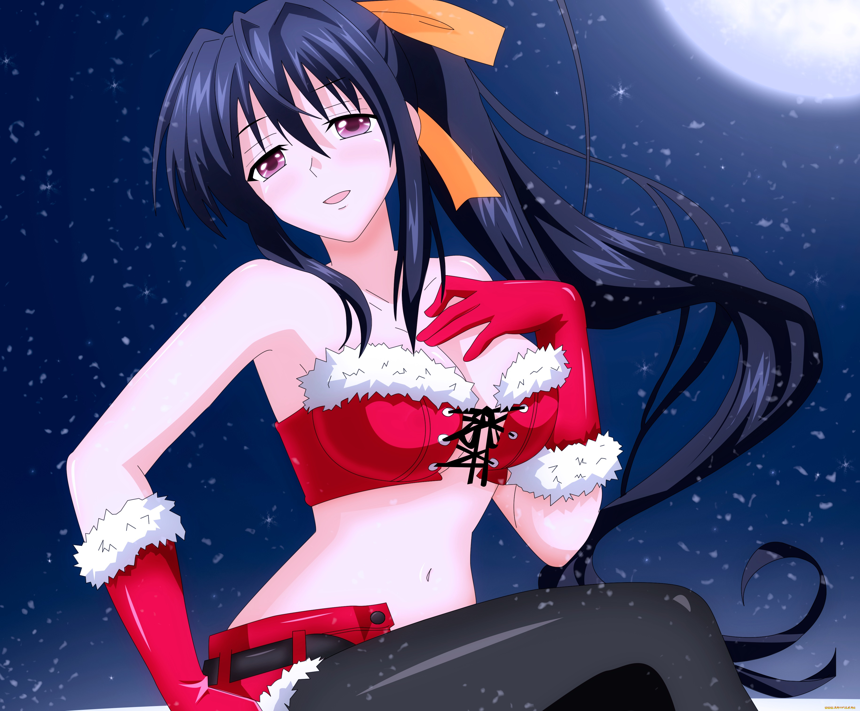 рисованное, -, , , аниме, фон, взгляд, девушка