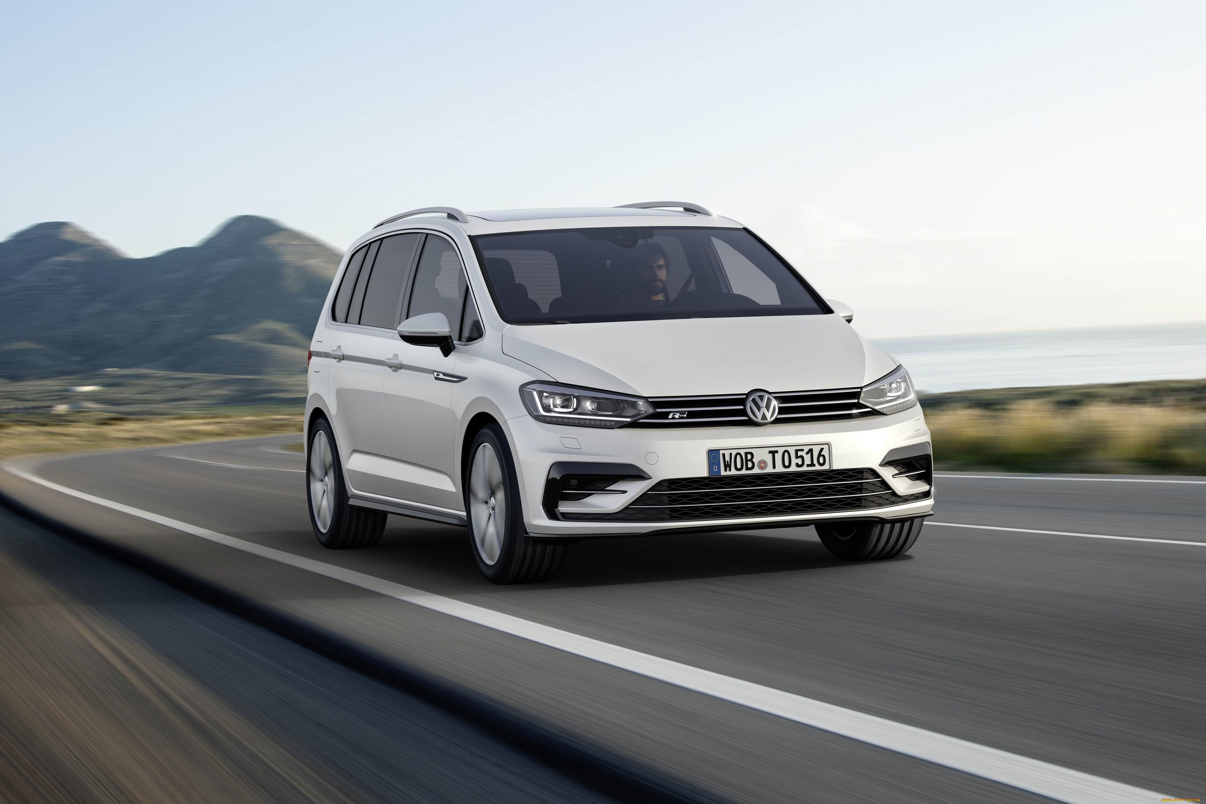 автомобили, volkswagen, 2015г, светлый, r, line, touran