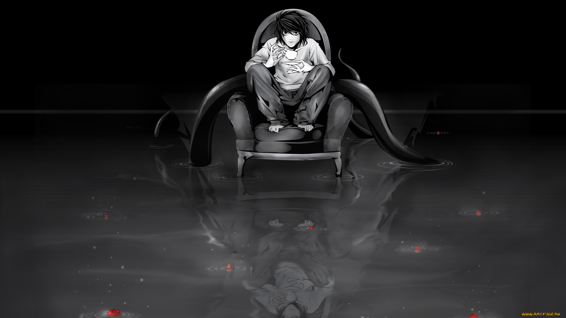 аниме, death, note, death, note