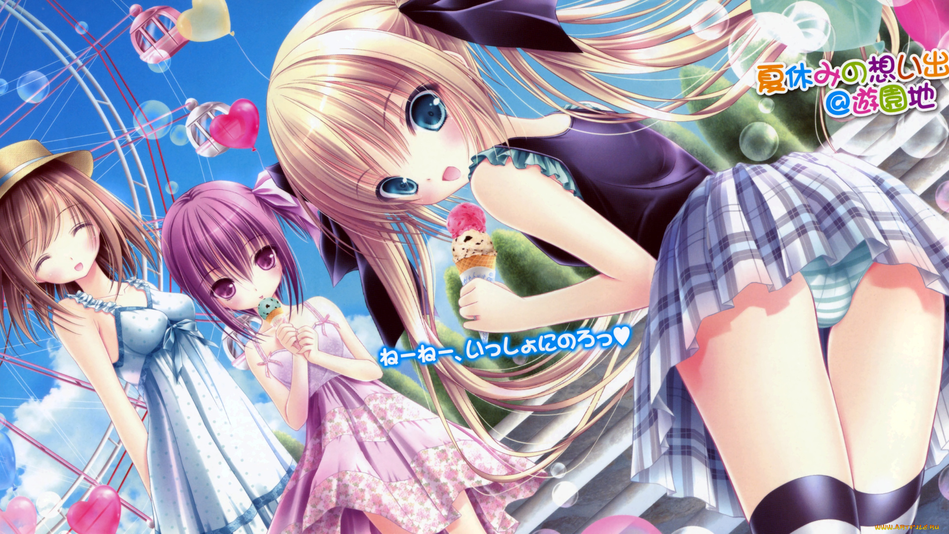 аниме, ro-kyu-bu, misawa, maho, minato, tomoka, kashii, airi, tinkle