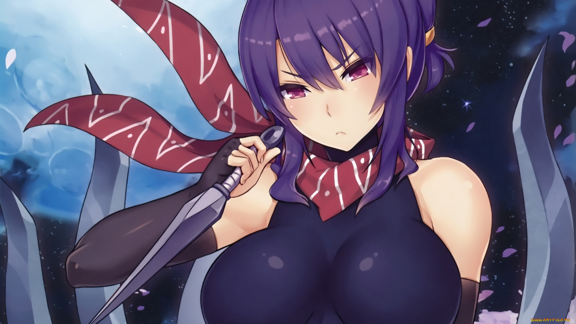 аниме, senran, kagura, suzune, senran, kagura